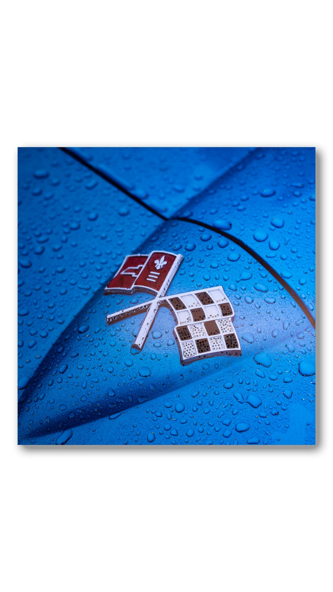 Flags and Rain - Crystal Car Series