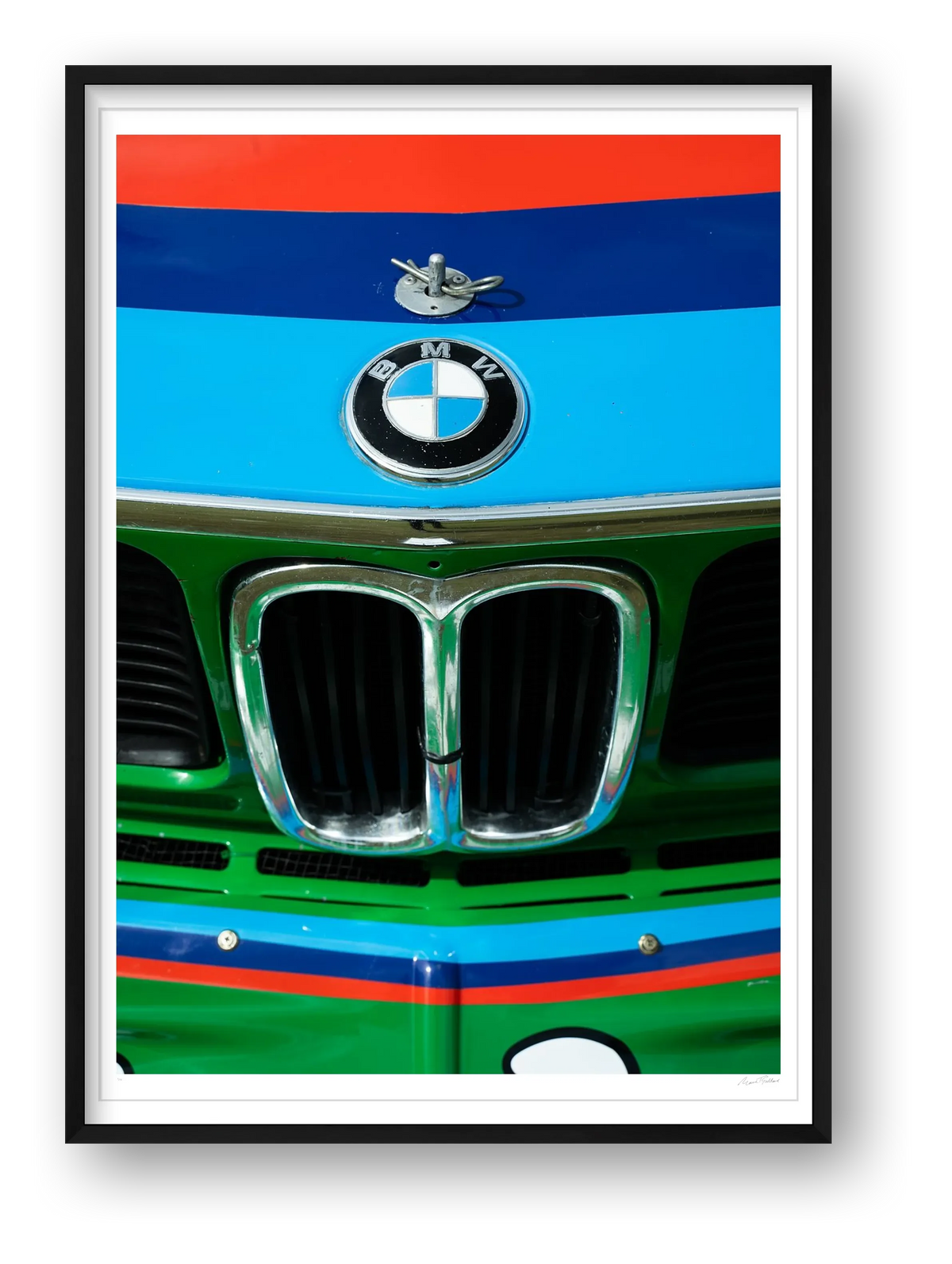 A Nose Ahead - BMW — framed
