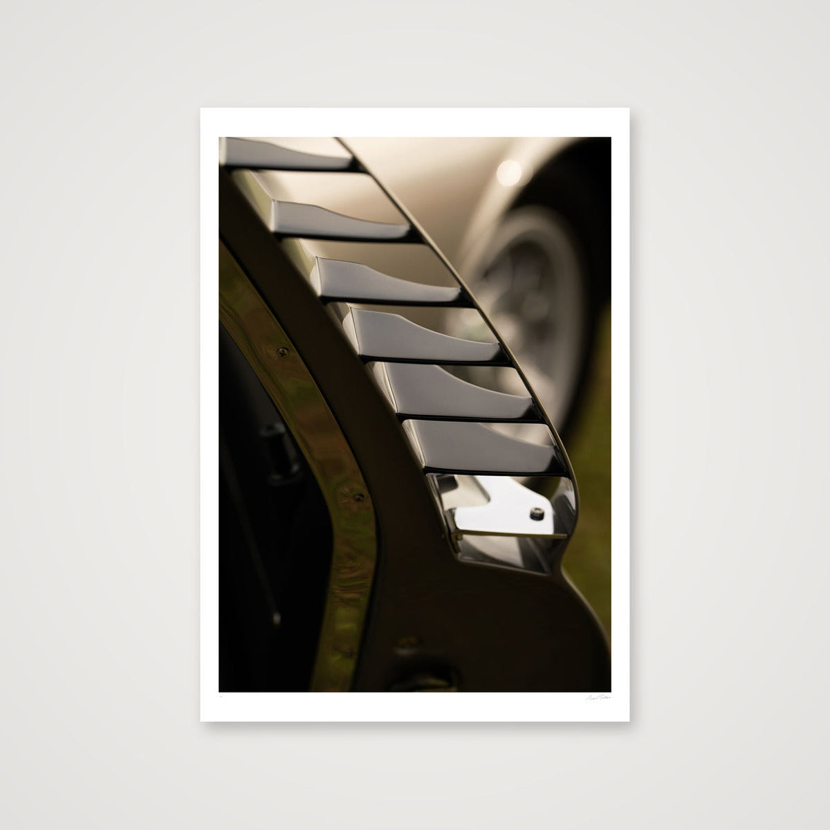 Chrome Gills — 70×100cm, 28×39" Print only