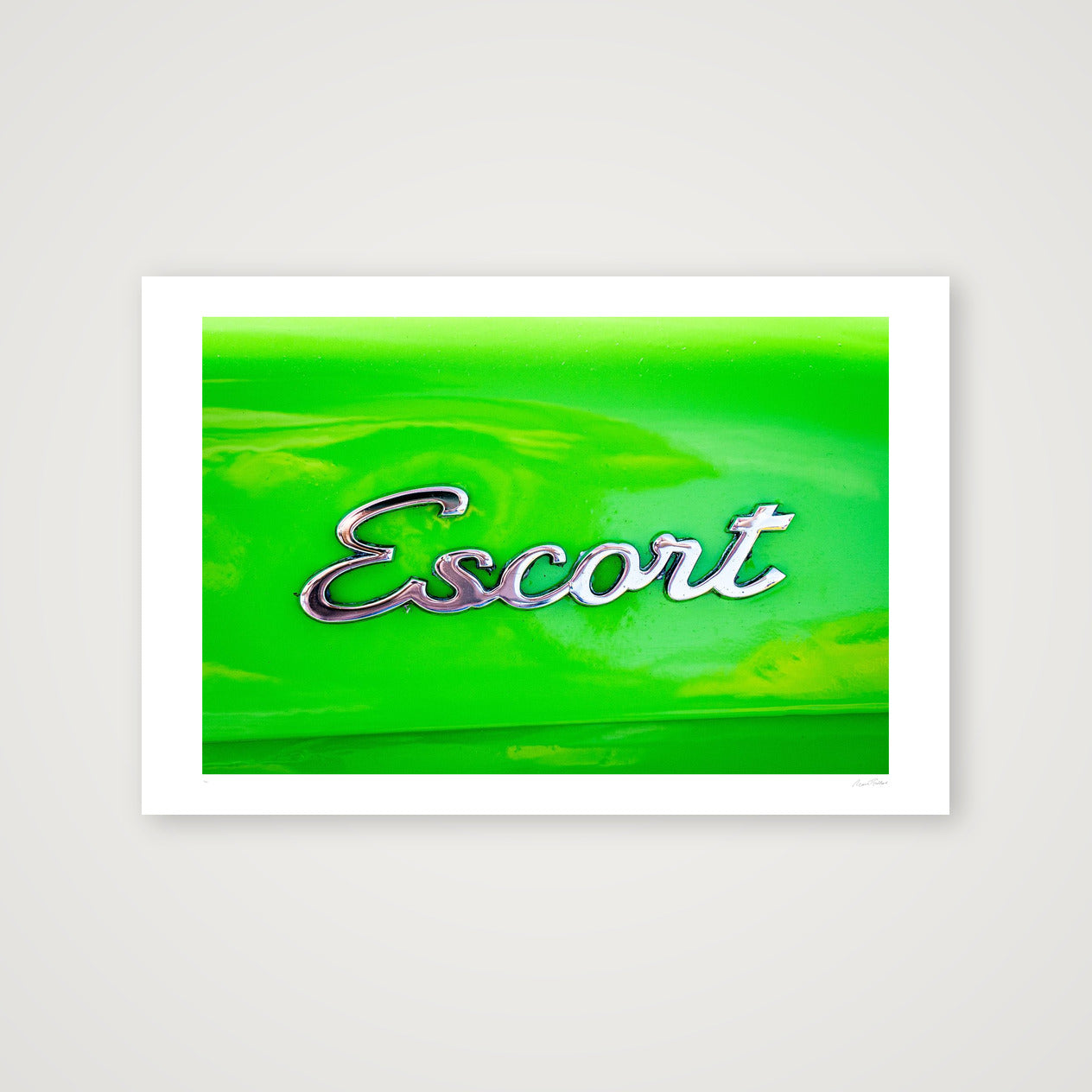 Lime_Escort — 60×40cm, 24×16" Print only
