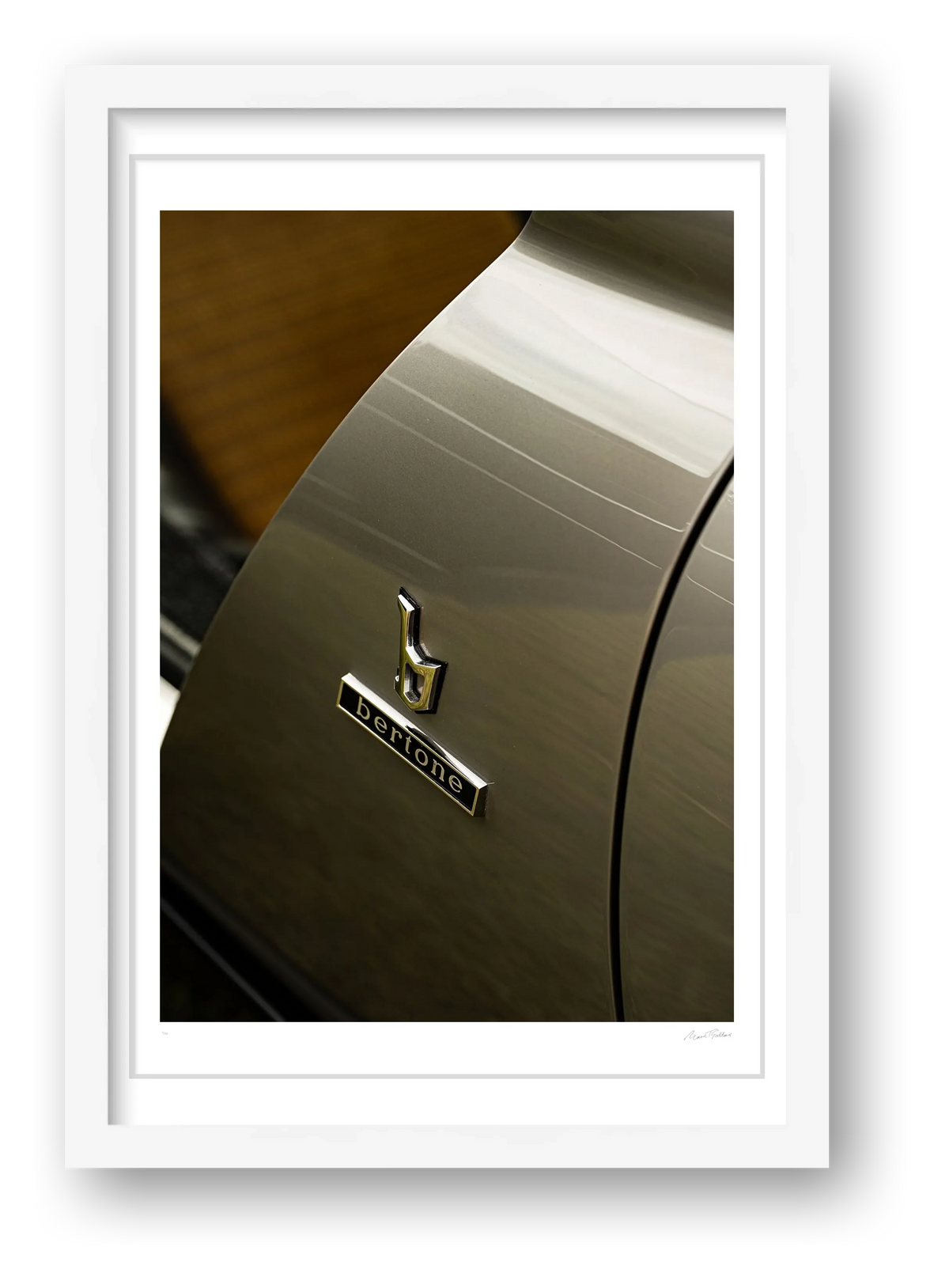 Argento Indianapolis — framed