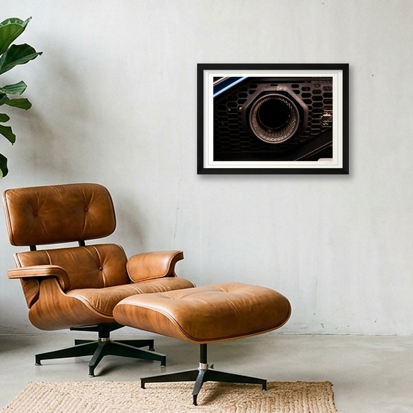 The Kraken's Breath — A3 (42×30cm, 17×12") Black Frame