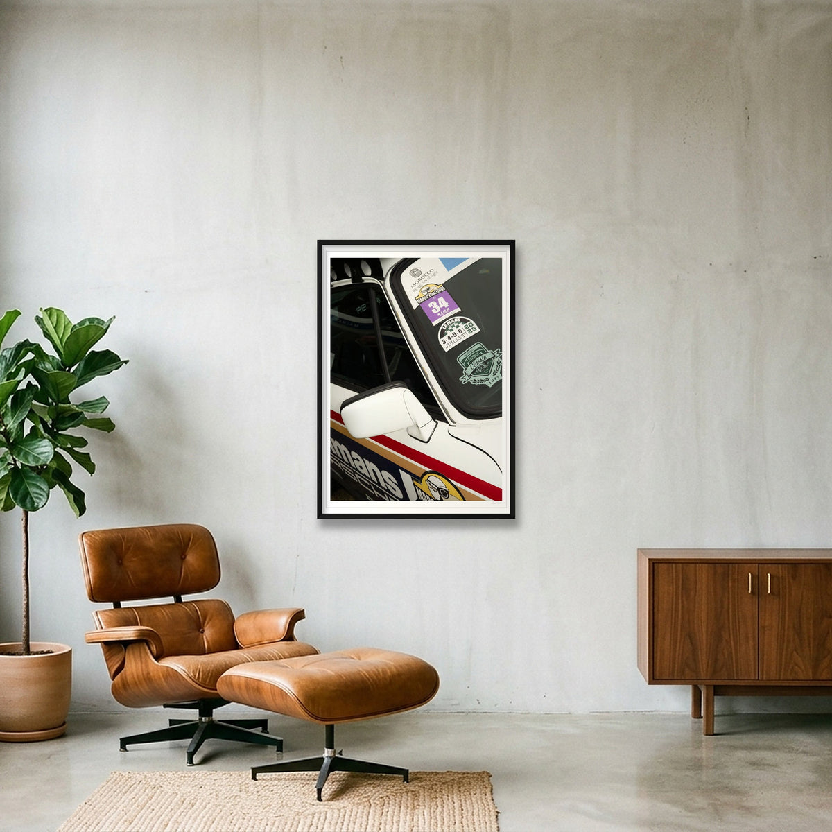 Into the Sahara — 70×100cm, 28×39" Black Frame