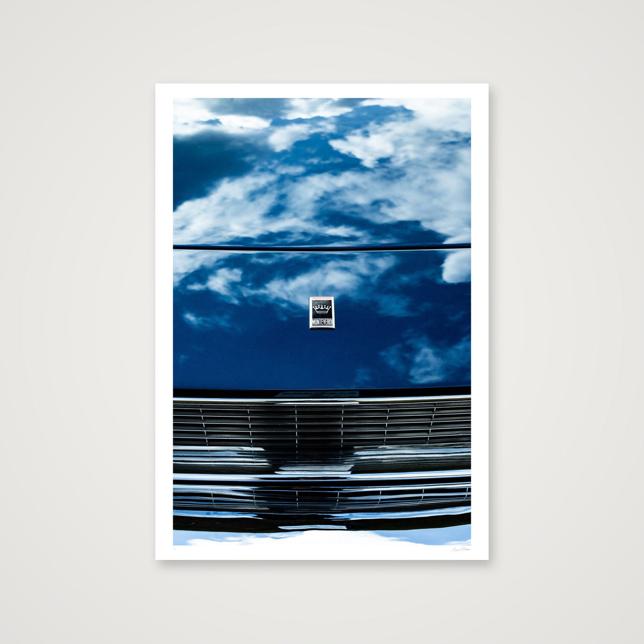  Clouds on Monteverdi — 70×100cm, 28×39" Print only
