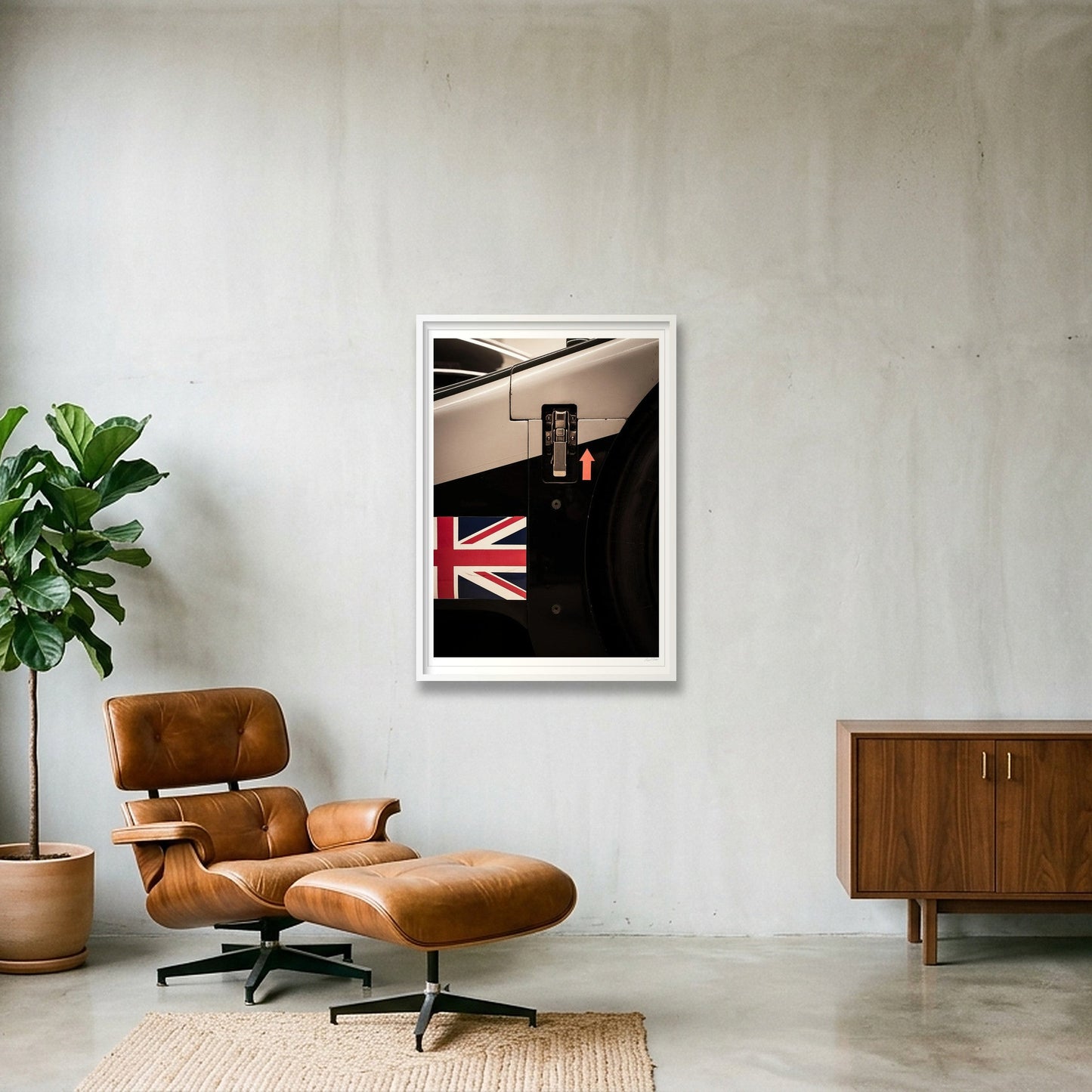 Return to Glory - A Sizes — 70×100cm, 28×39" White Frame