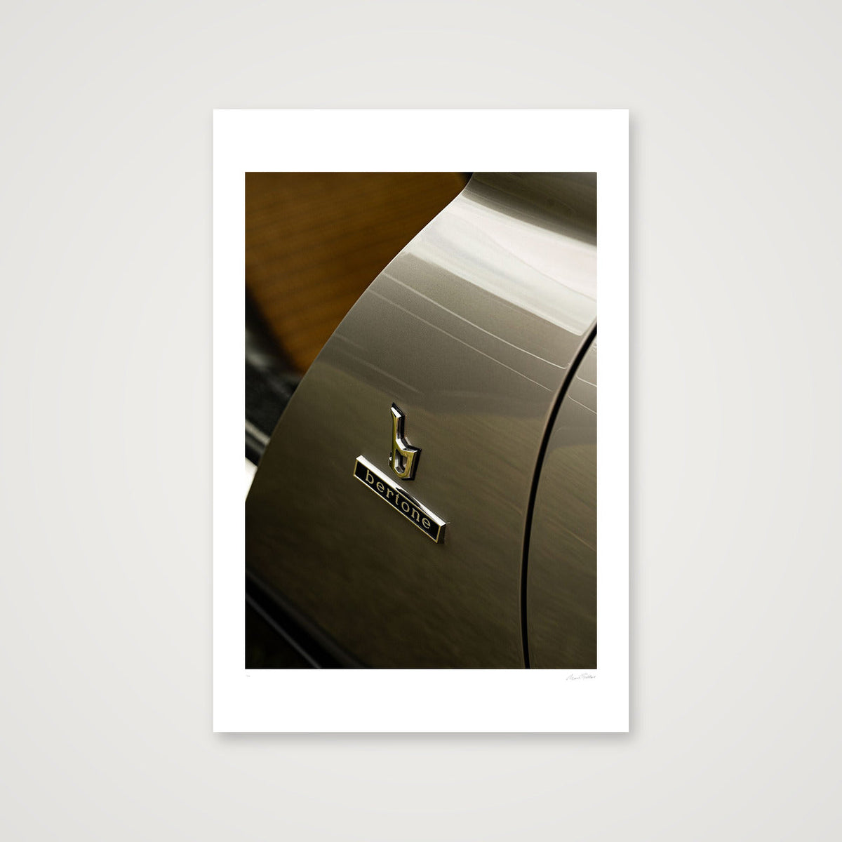 Argento Indianapolis — 30×45cm, 12×18" Print only
