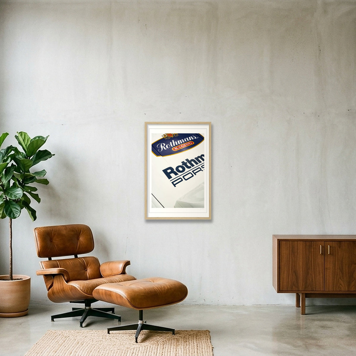 Tobacco Road — 40×60cm, 16×24" Oak Frame