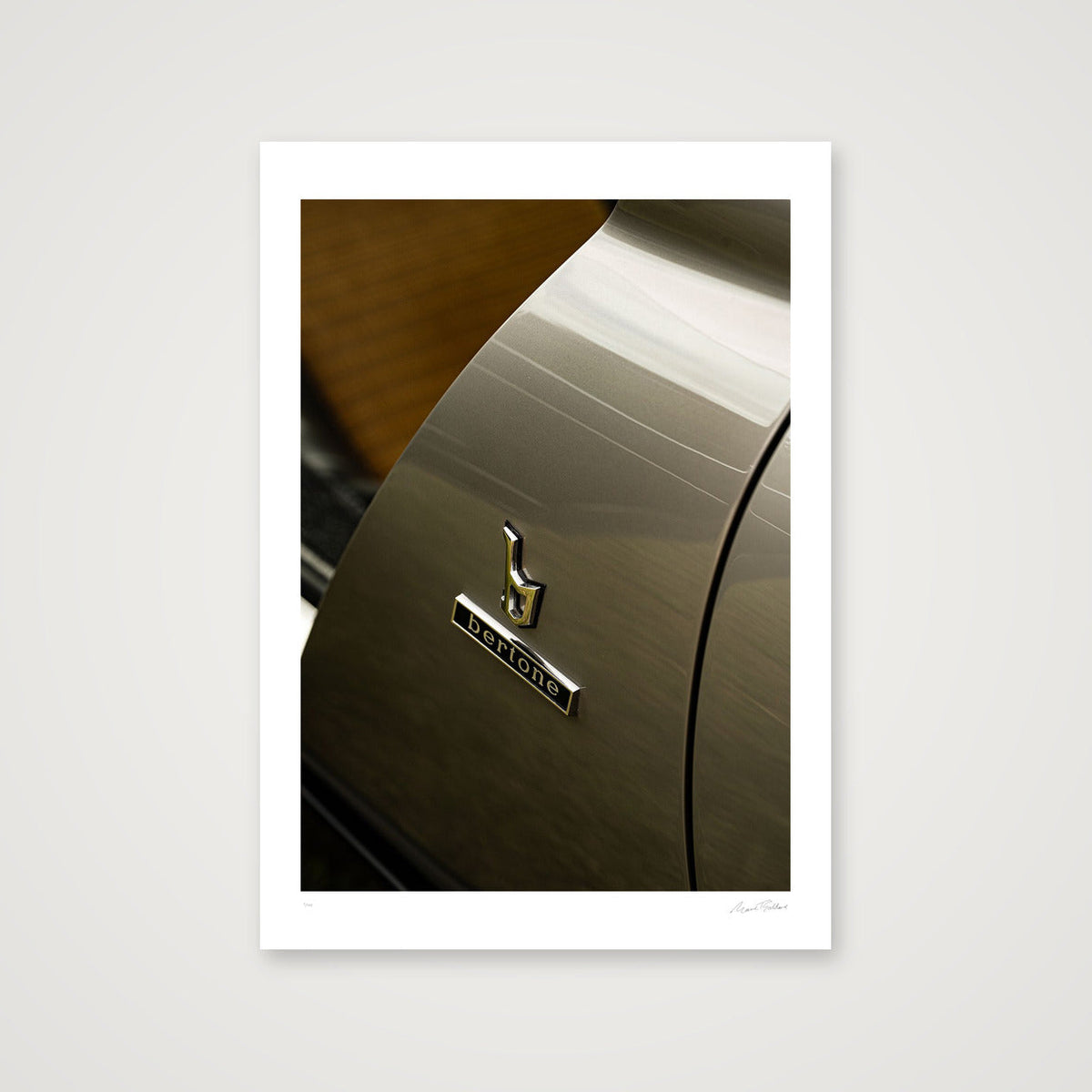 Argento Indianapolis — A4 (21×30cm, 8×12") Print only