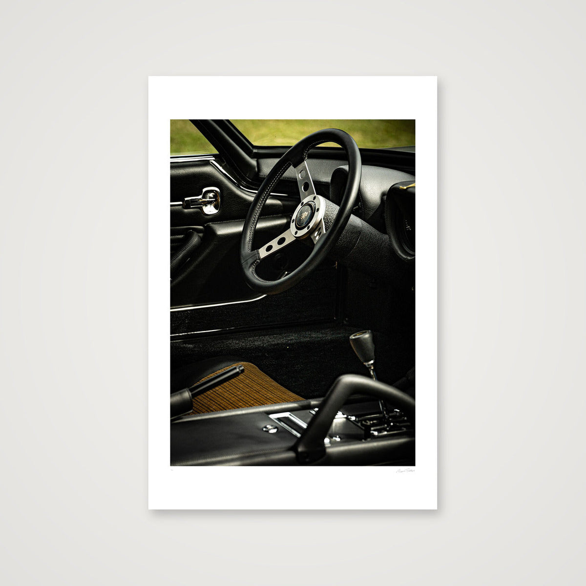 La Bella Macchina — 40×60cm, 16×24" Print only