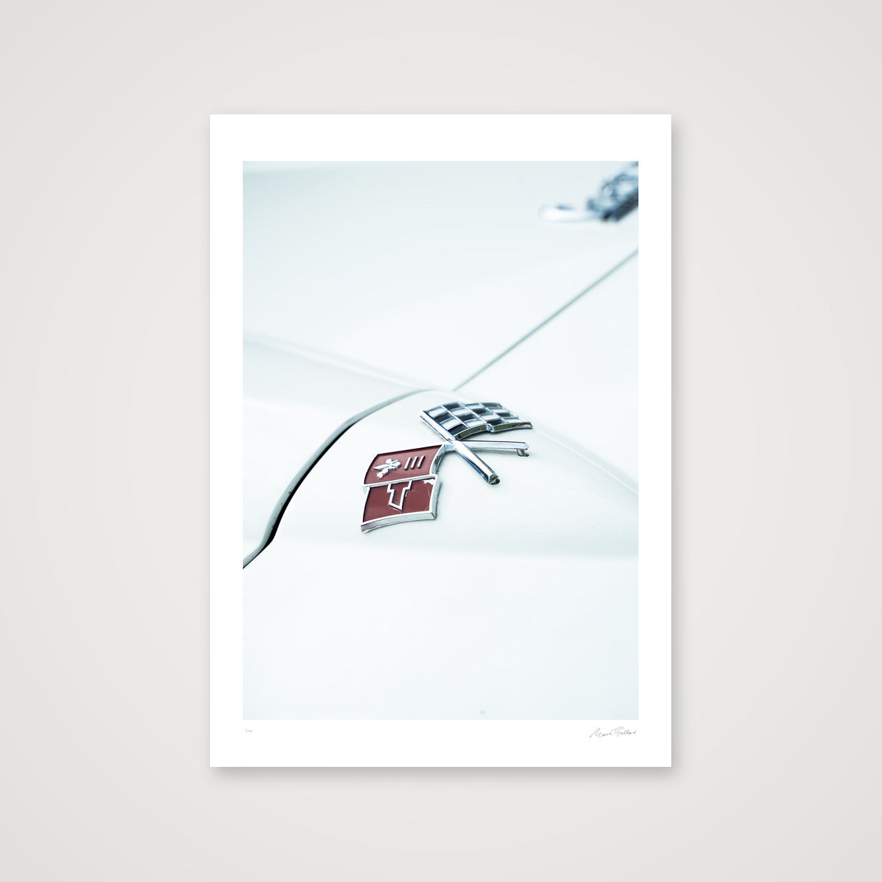 Crossed Flags — A4 (21×30cm, 8×12") Print only