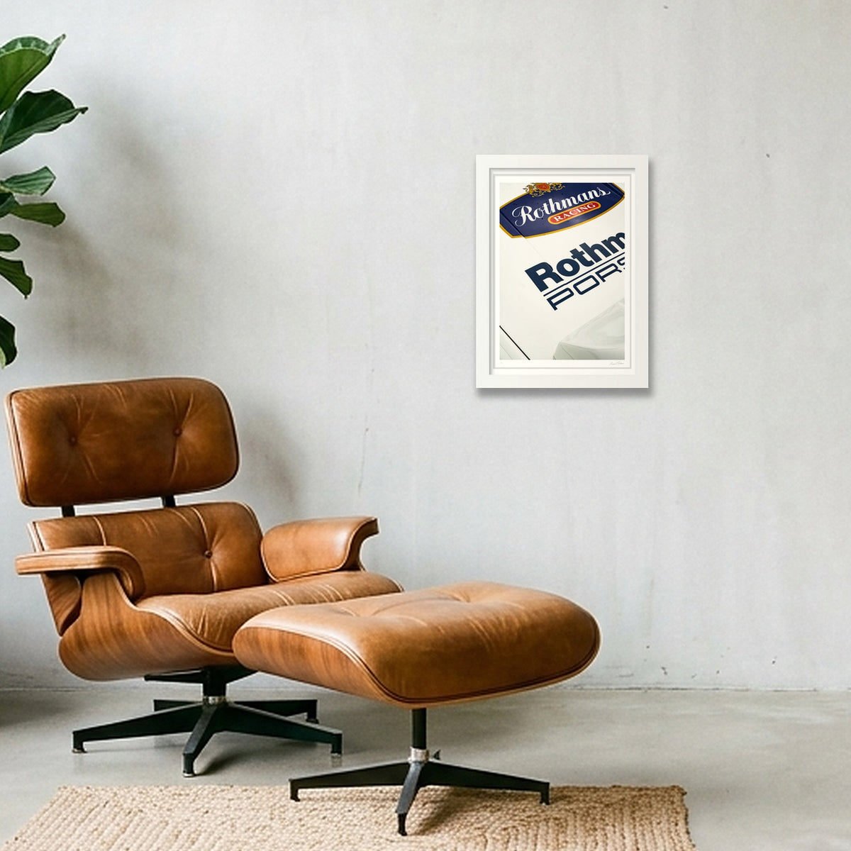 Tobacco Road — A4 (21×30cm, 8×12") White Frame