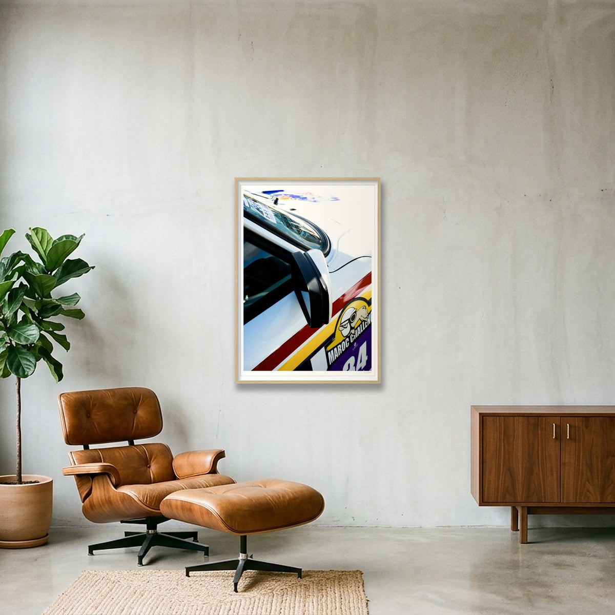 The Maroc Passage — 70×100cm, 28×39" Oak Frame