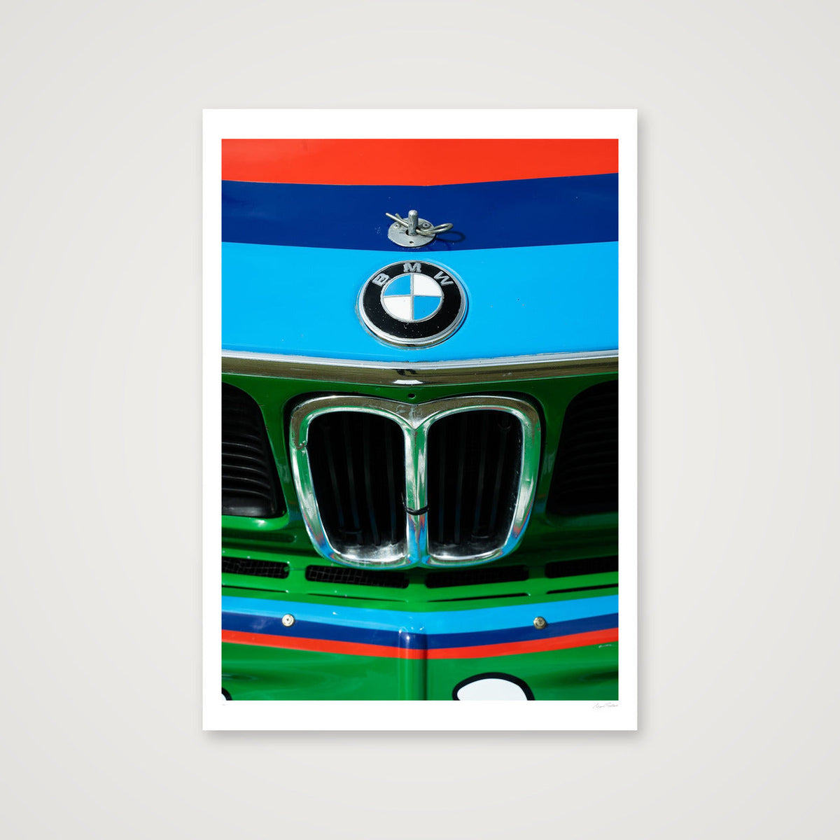 A Nose Ahead - BMW — 70×100cm, 28×39" Print only