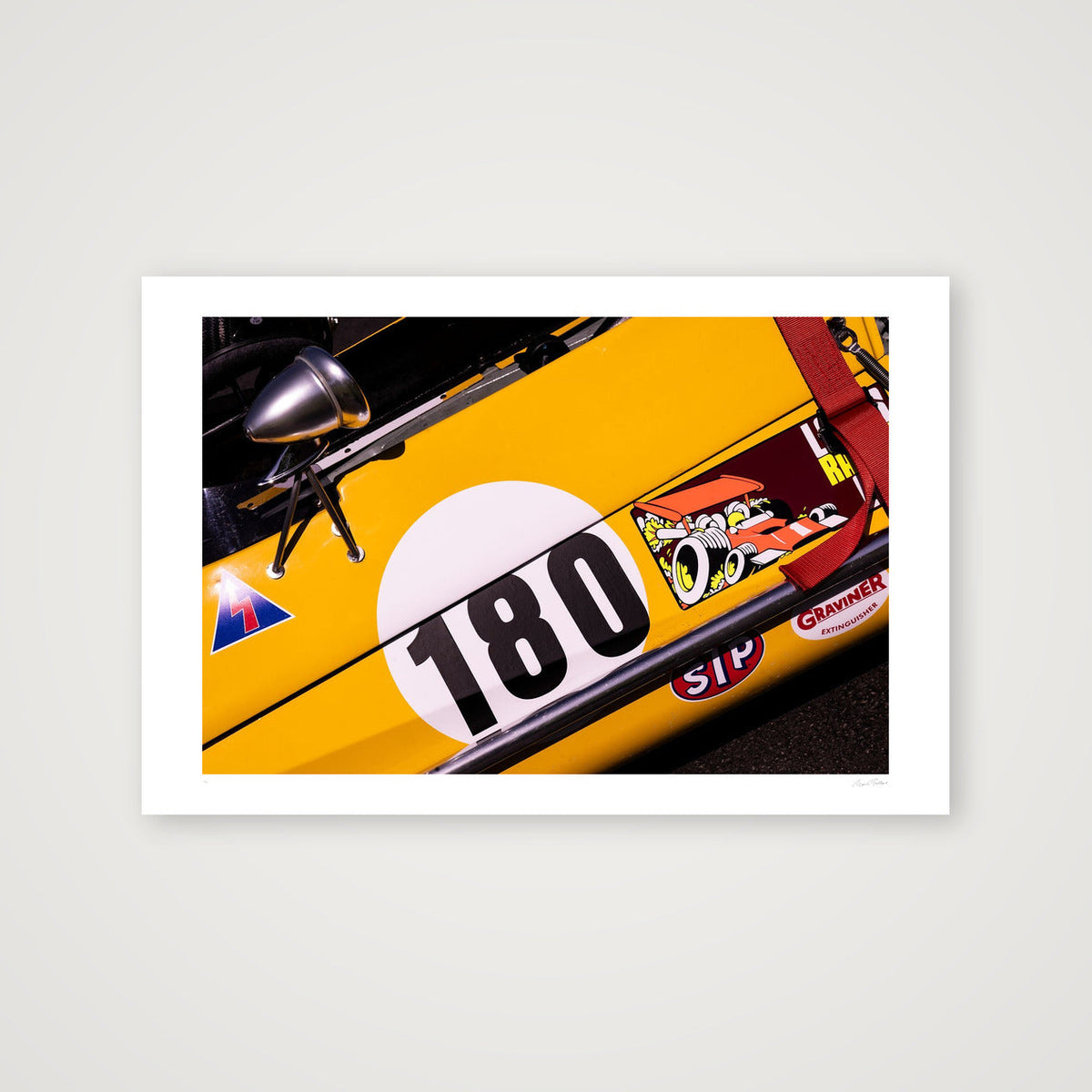One Hunded and Eighty — 60×40cm, 24×16" Print only
