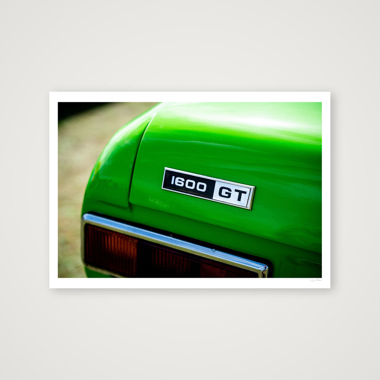 Grand Lime_Tourer — 100×70cm, 39×28" Print only