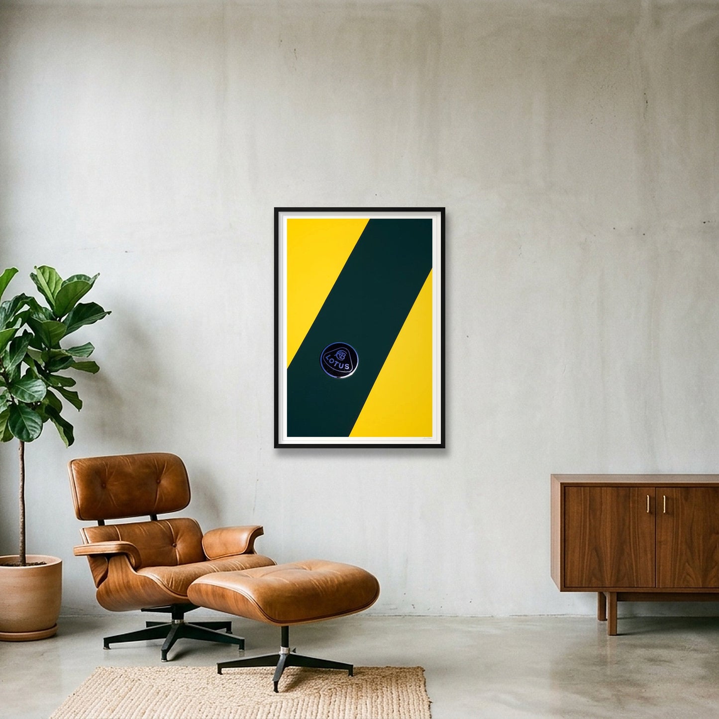 The Bee Careful  — 70×100cm, 28×39" Black Frame