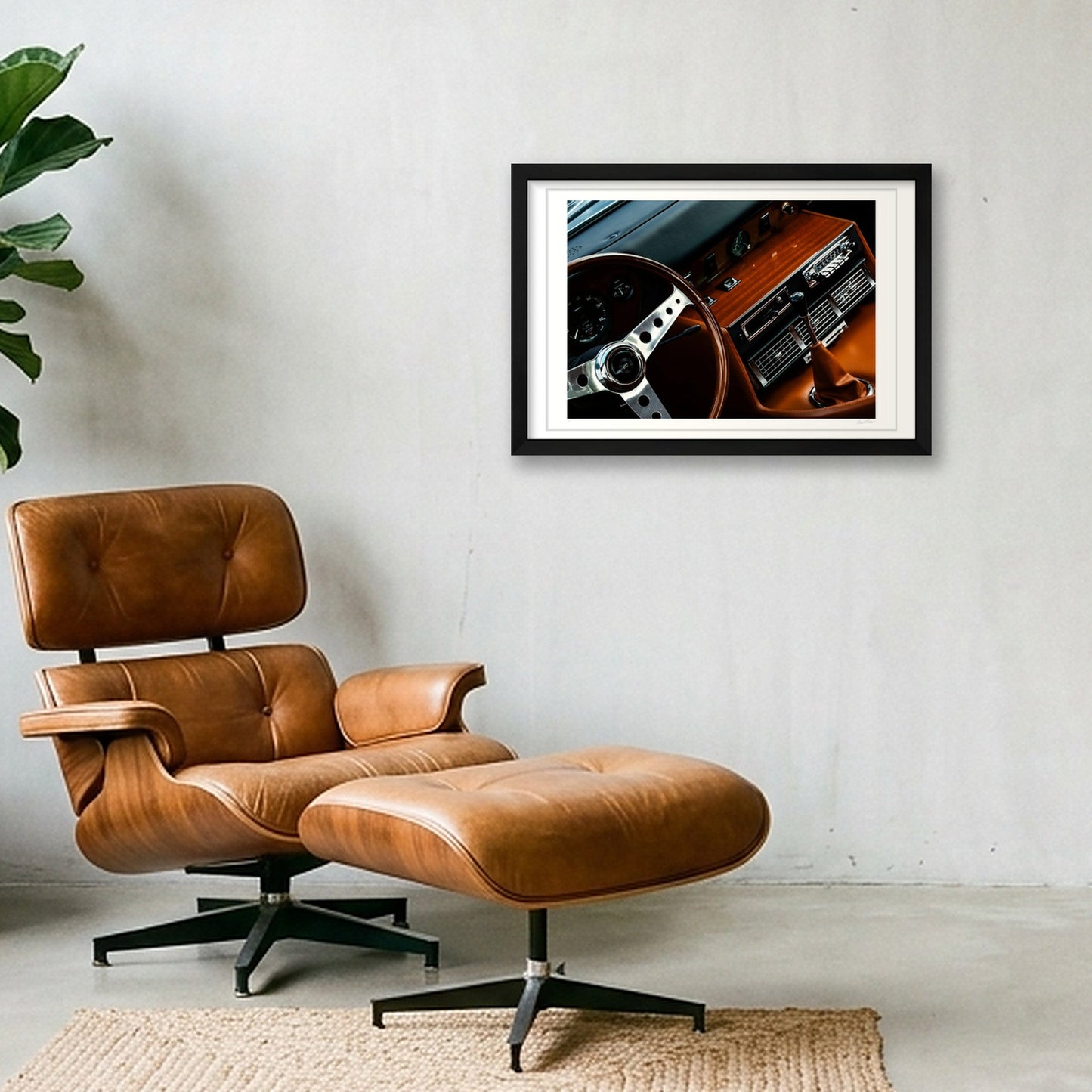 Interior Opulence - Monteverdi — 45×30cm, 18×12" Black Frame