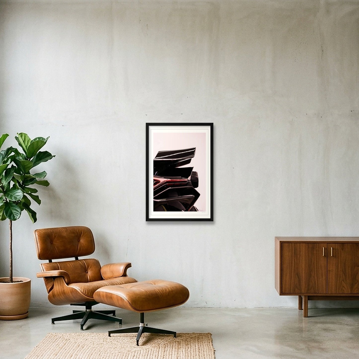  Afterburners — 40×60cm, 16×24" Black Frame