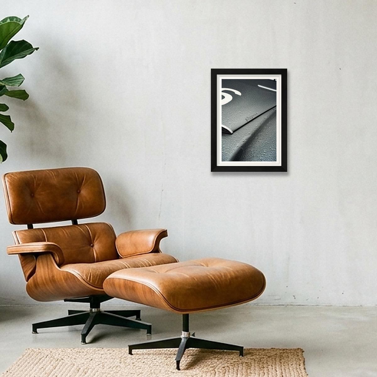 Dark Horse — A4 (21×30cm, 8×12") Black Frame