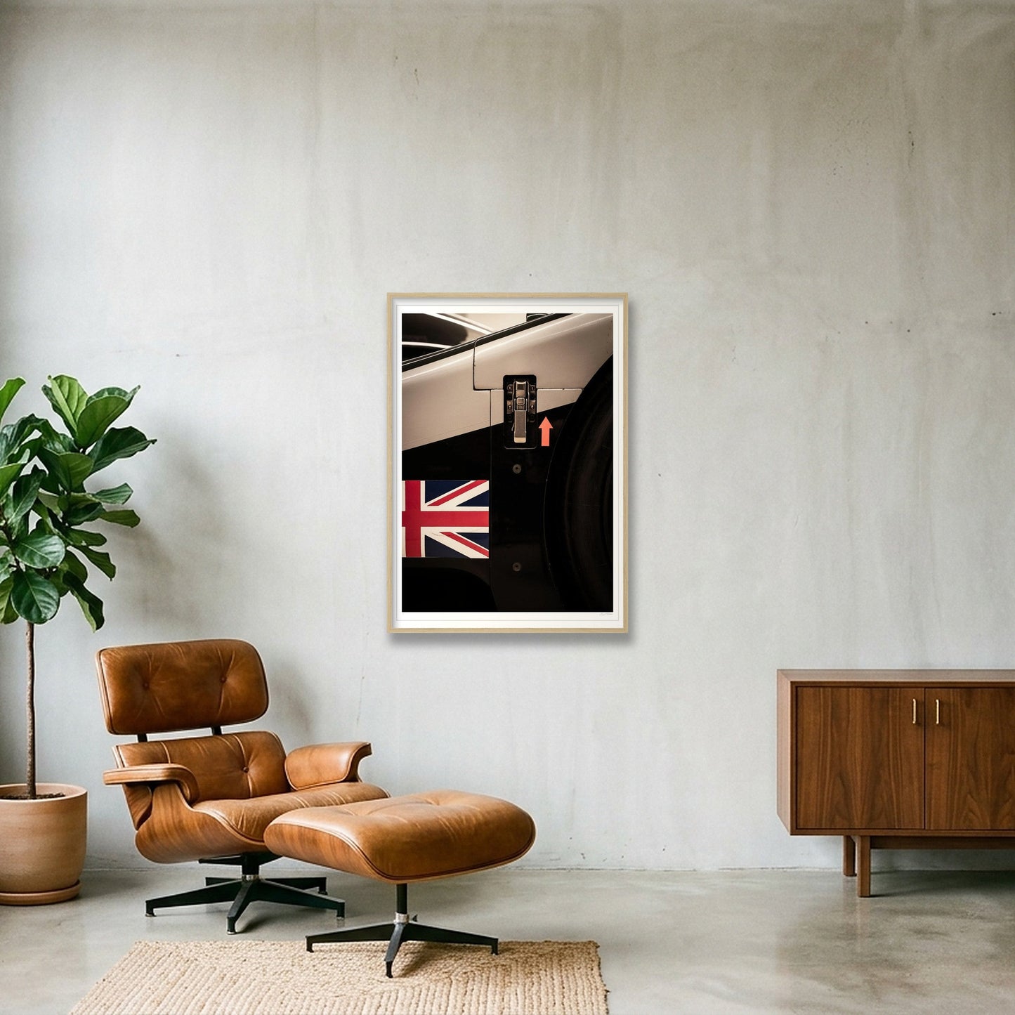Return to Glory - A Sizes — 70×100cm, 28×39" Oak Frame