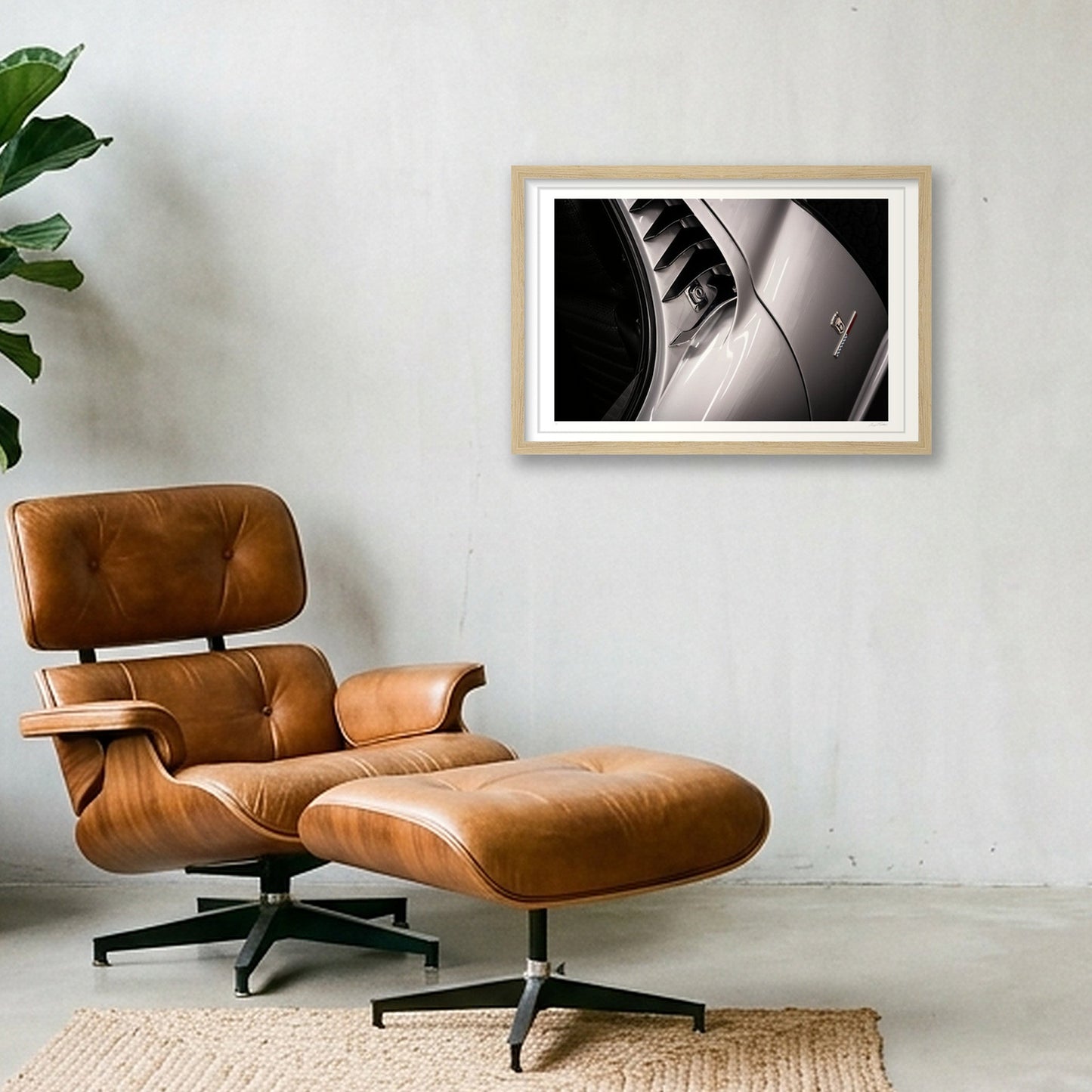 Mechanical Ballet — 45×30cm, 18×12" Oak Frame