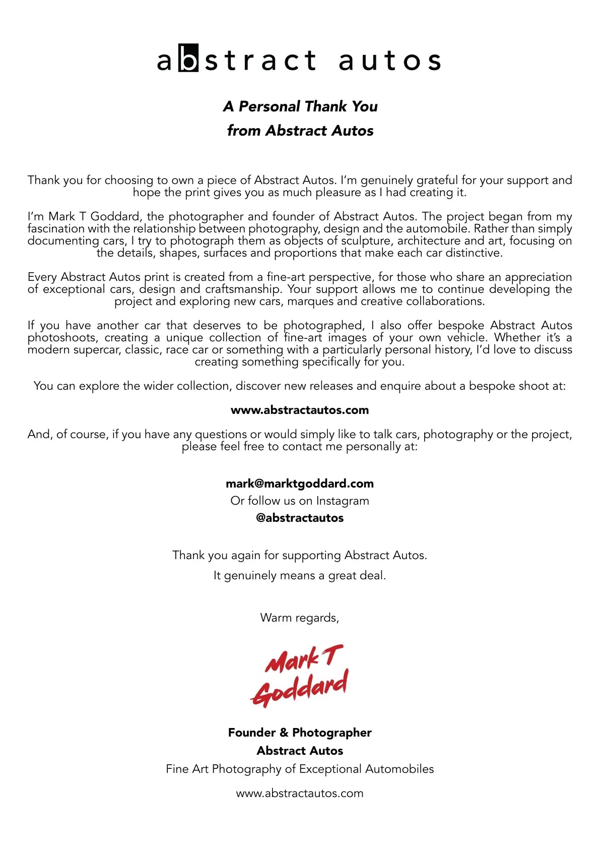 Dark Matter — A letter from the artist
