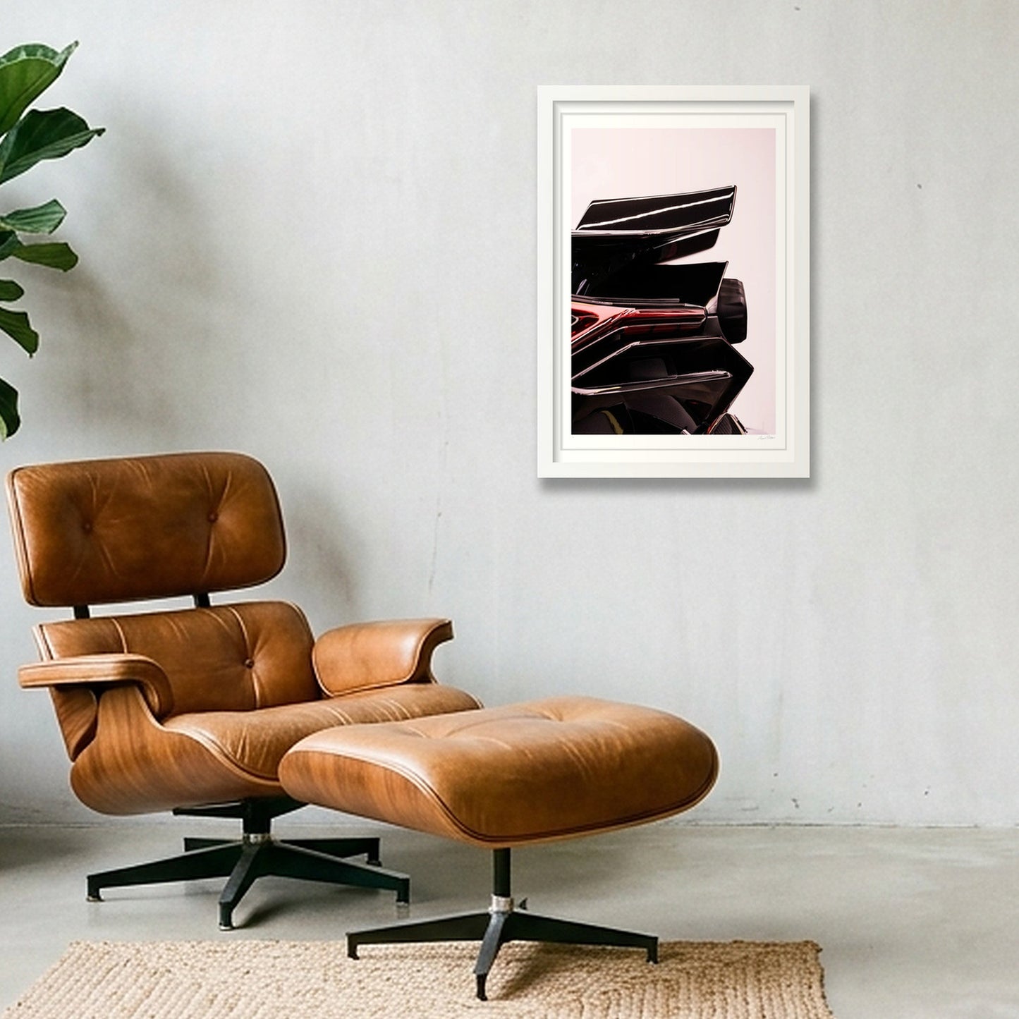  Afterburners — 30×45cm, 12×18" White Frame
