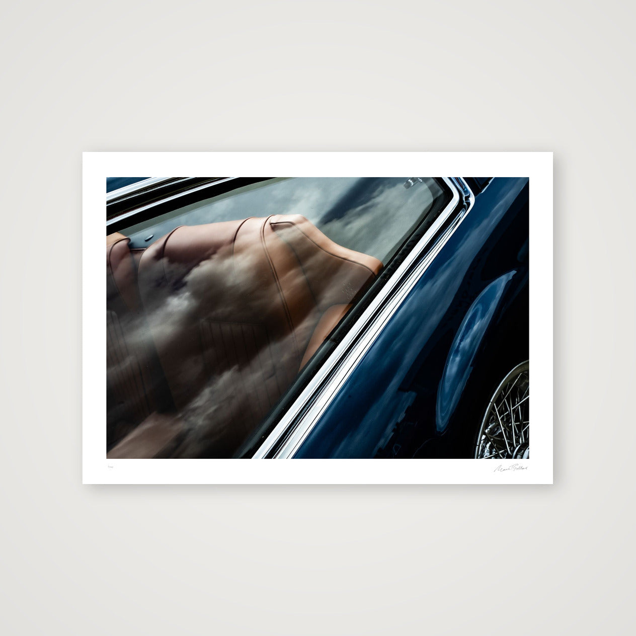 Leather and Chrome - Monteverdi — A4 (30×21cm, 12×8") Print only