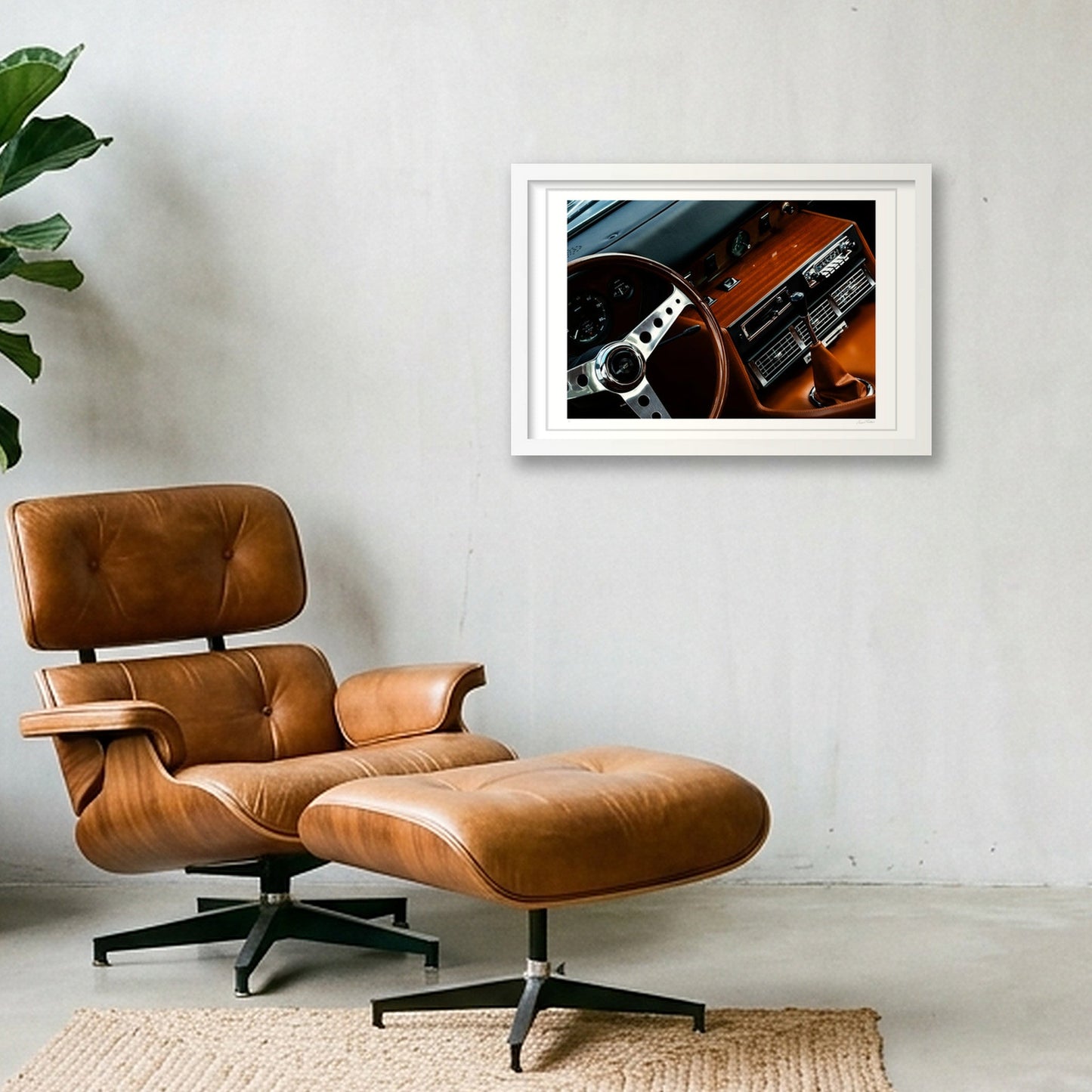 Interior Opulence - Monteverdi — 45×30cm, 18×12" White Frame