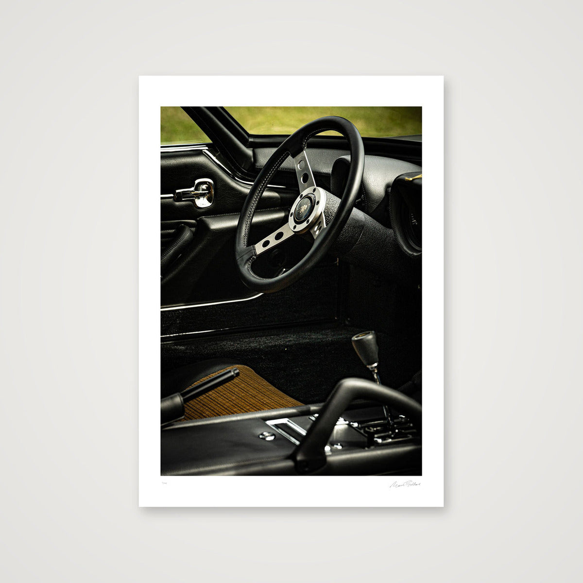 La Bella Macchina — A4 (21×30cm, 8×12") Print only