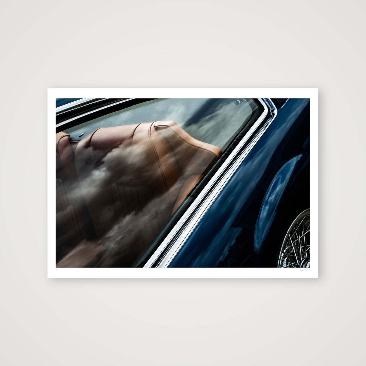 Leather and Chrome - Monteverdi — 100×70cm, 39×28" Print only