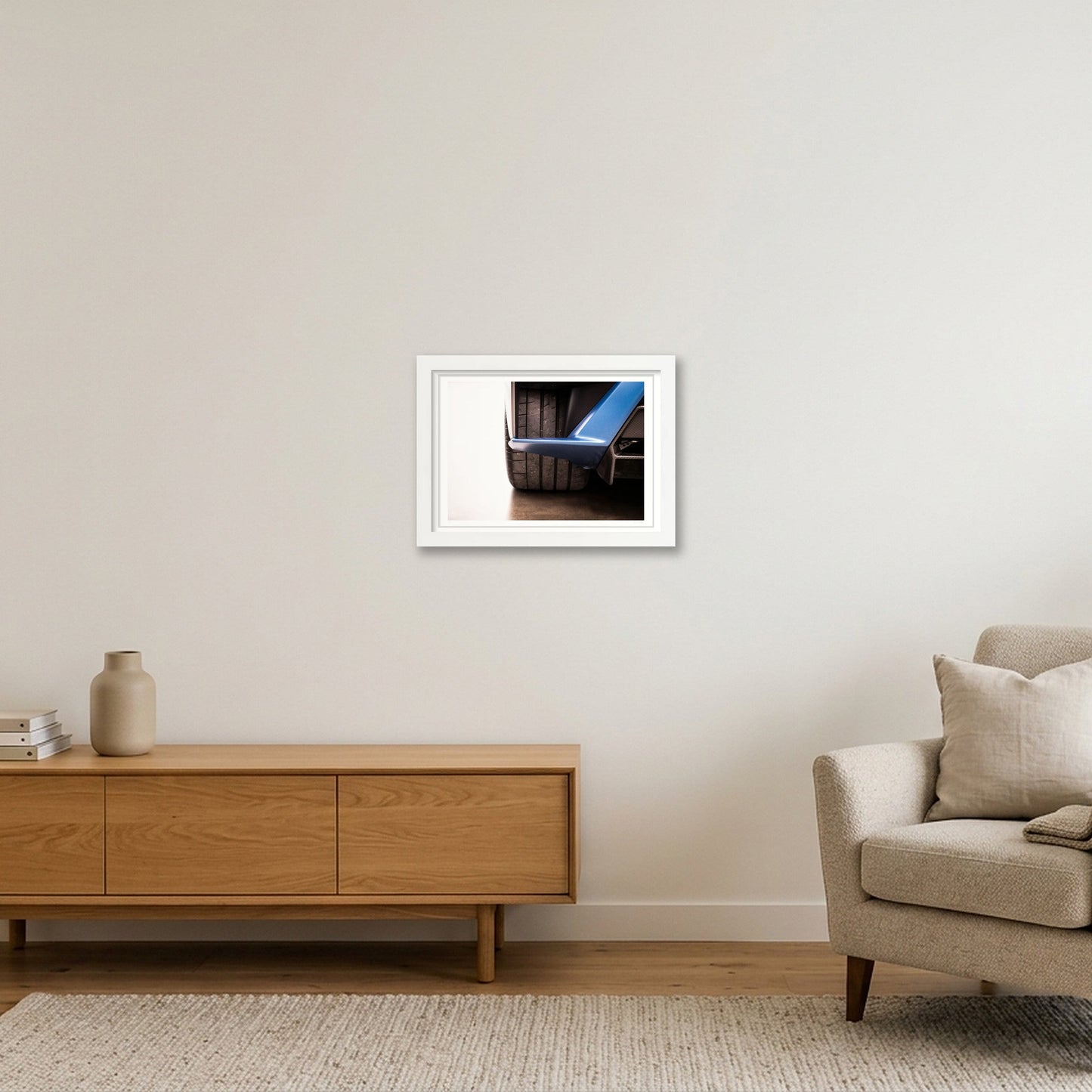 Fatback & Low Slung — A4 (30×21cm, 12×8") White Frame