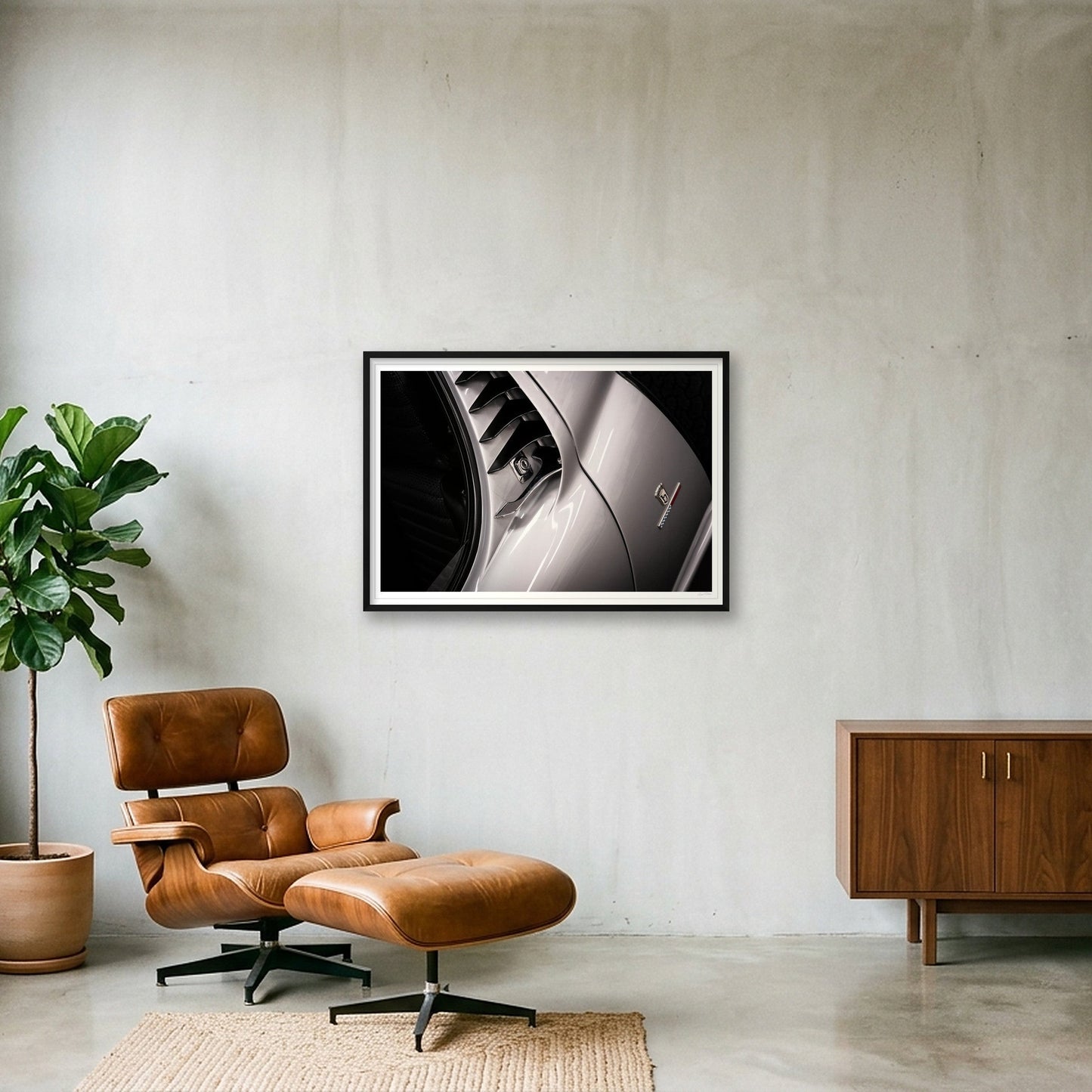 Mechanical Ballet — 100×70cm, 39×28" Black Frame