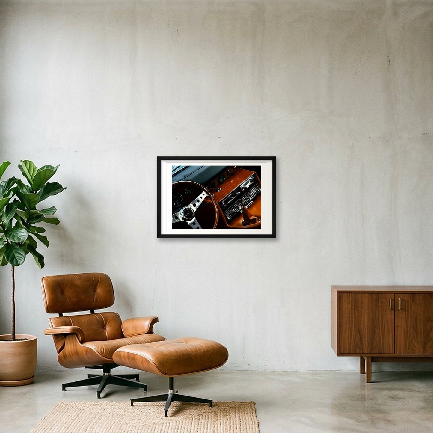 Interior Opulence - Monteverdi — 60×40cm, 24×16" Black Frame