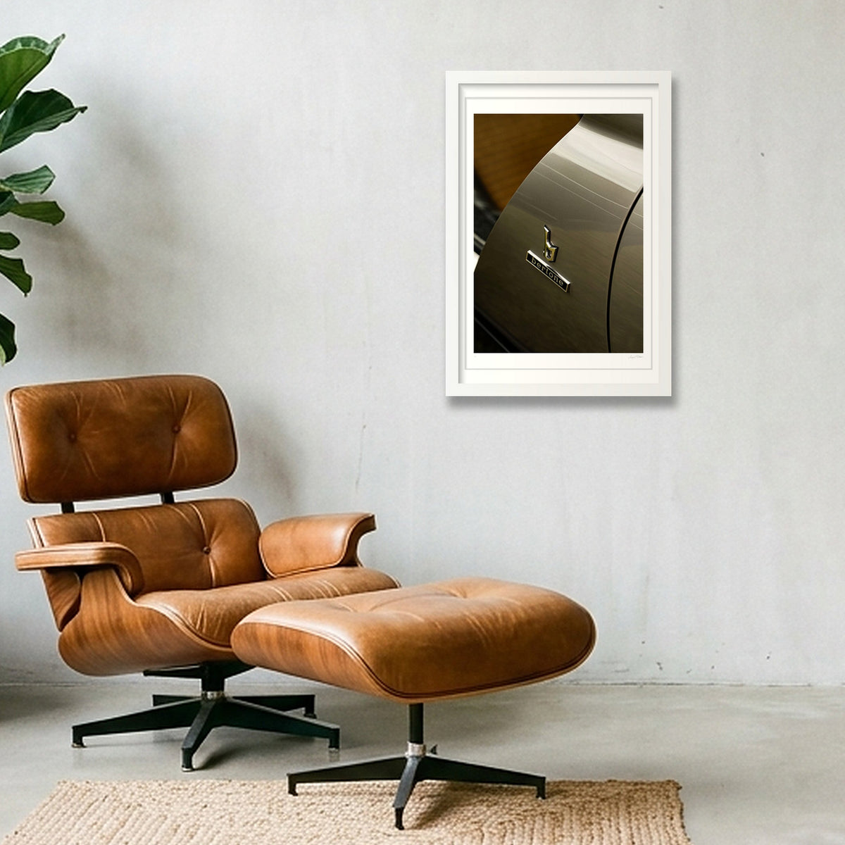 Argento Indianapolis — 30×45cm, 12×18" White Frame