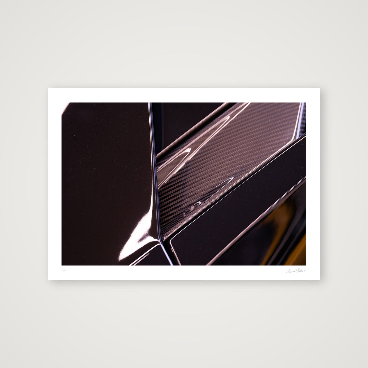 Carbon Prism — A4 (30×21cm, 12×8") Print only