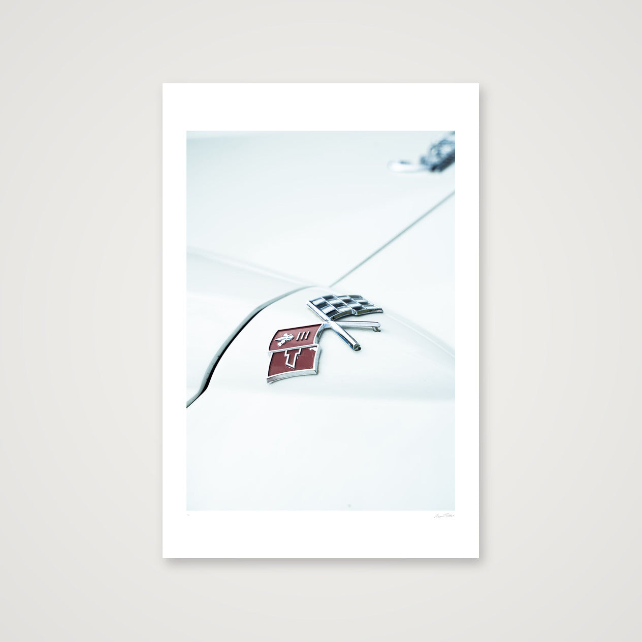 Crossed Flags — 40×60cm, 16×24" Print only