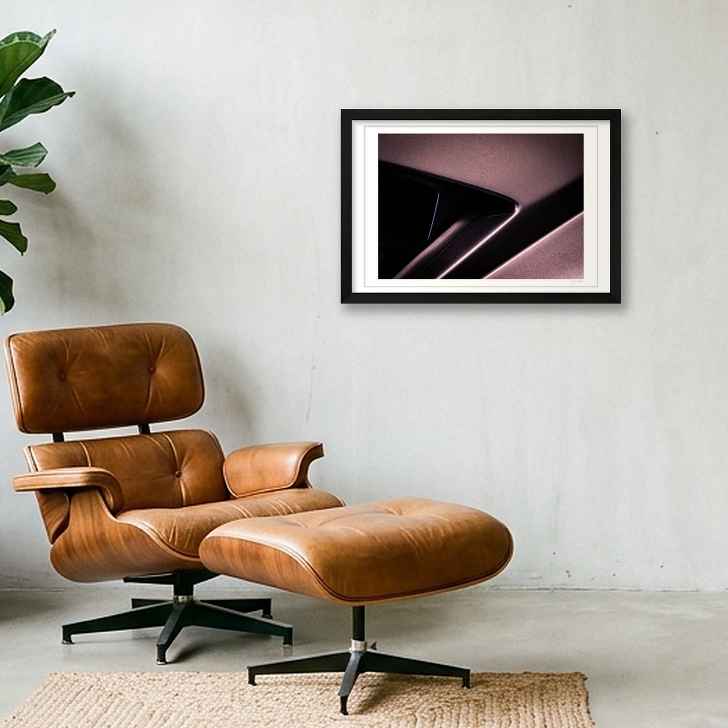 Dark Matter — 45×30cm, 18×12" Black Frame