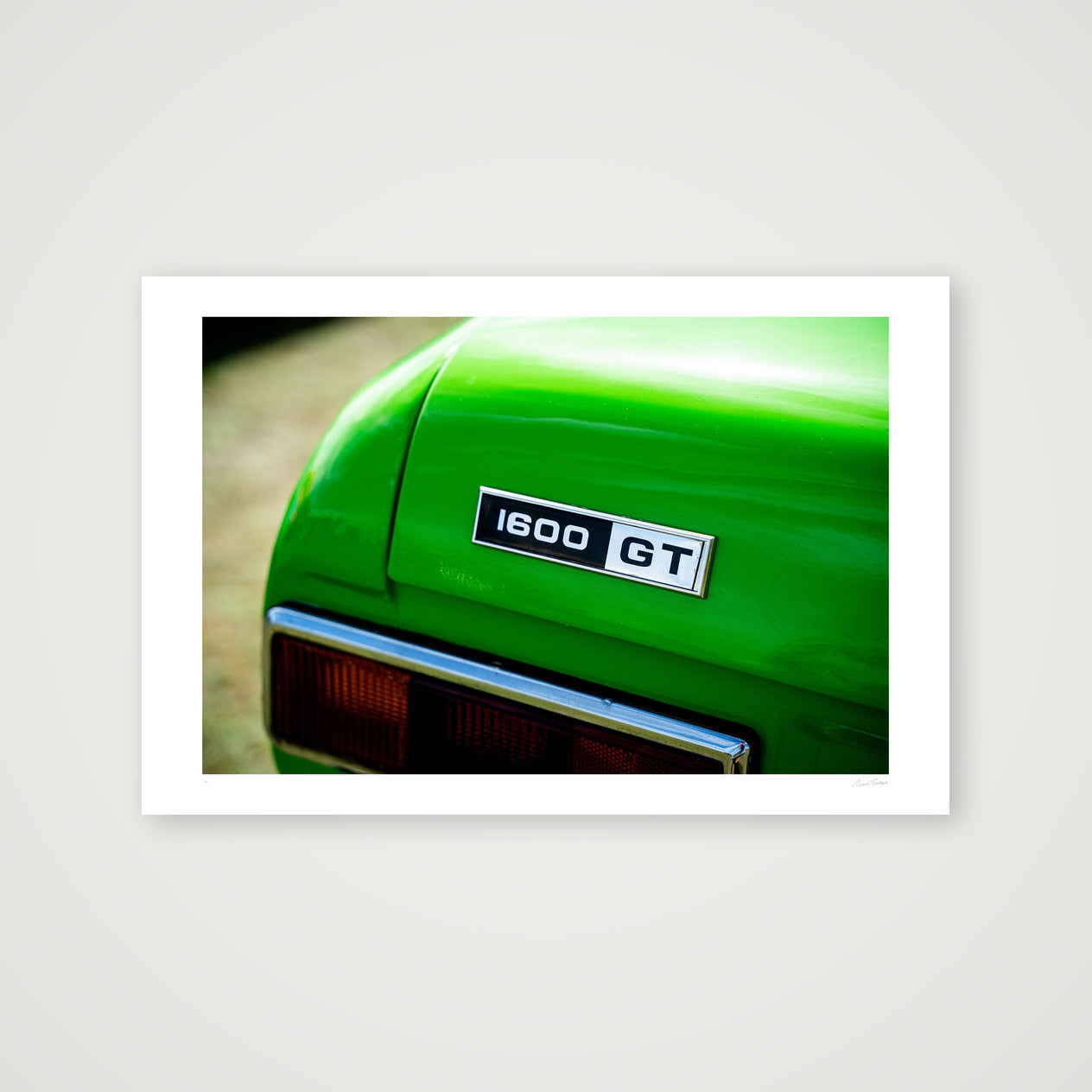 Grand Lime_Tourer — 60×40cm, 24×16" Print only