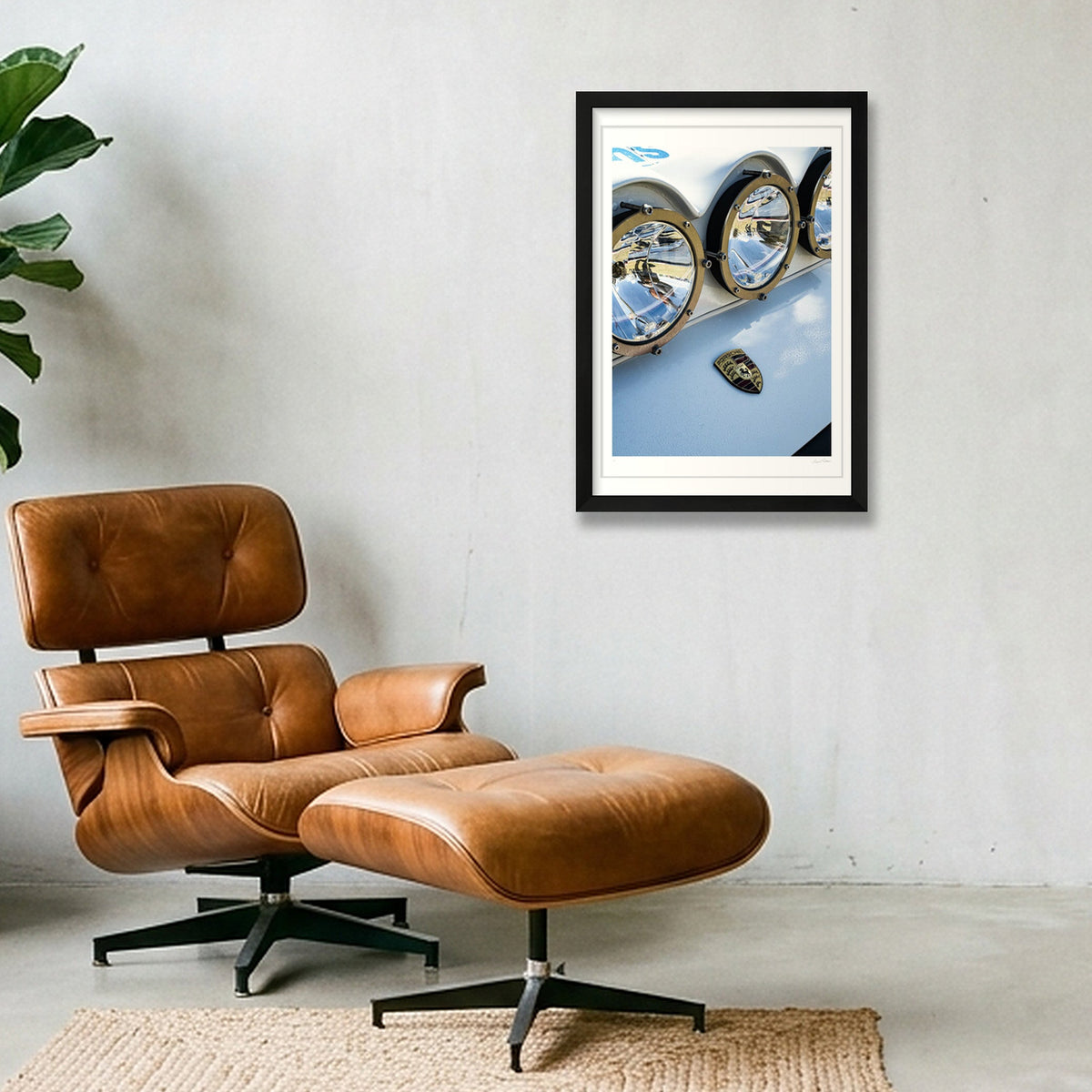 Eyes on Dakar — 30×45cm, 12×18" Black Frame