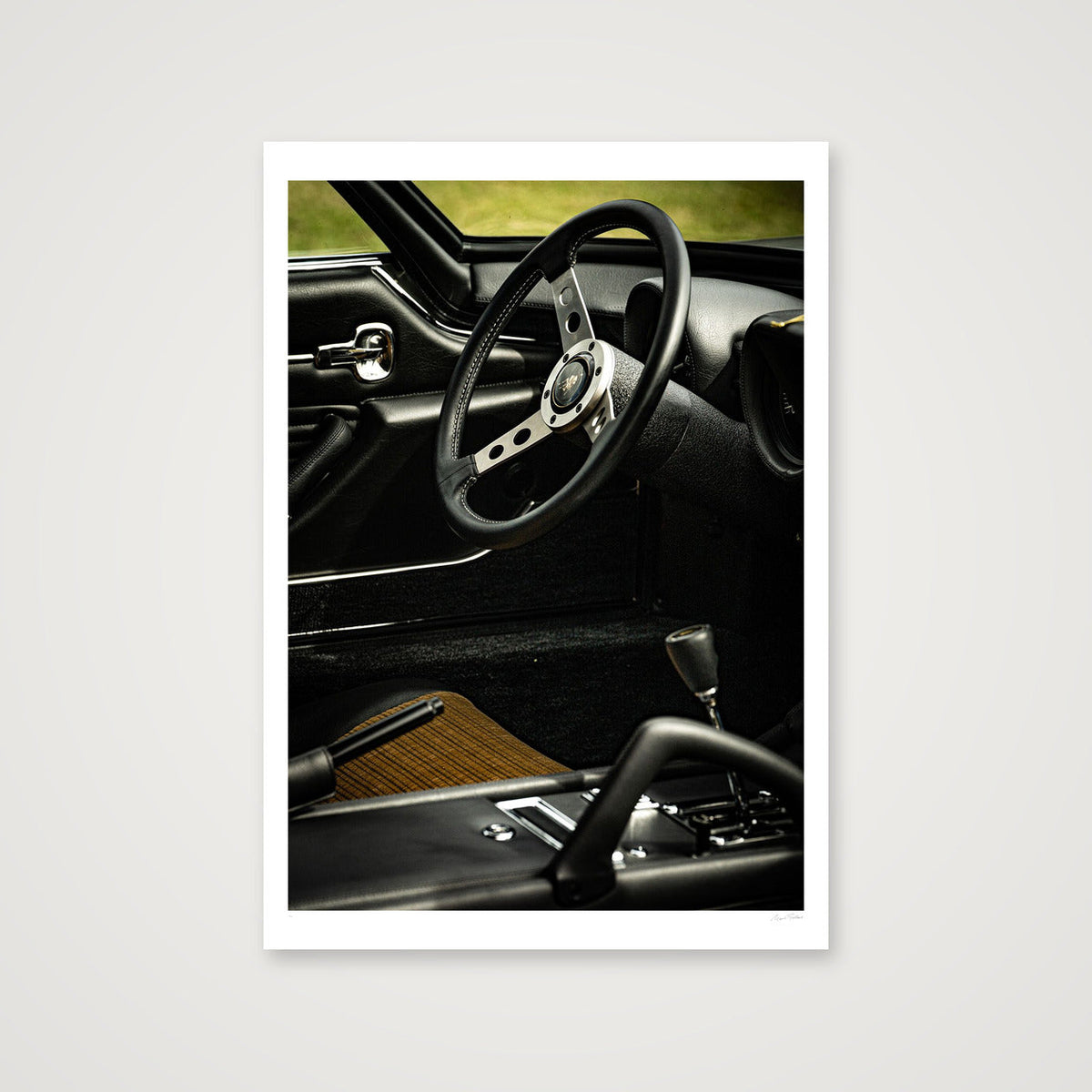 La Bella Macchina — 70×100cm, 28×39" Print only
