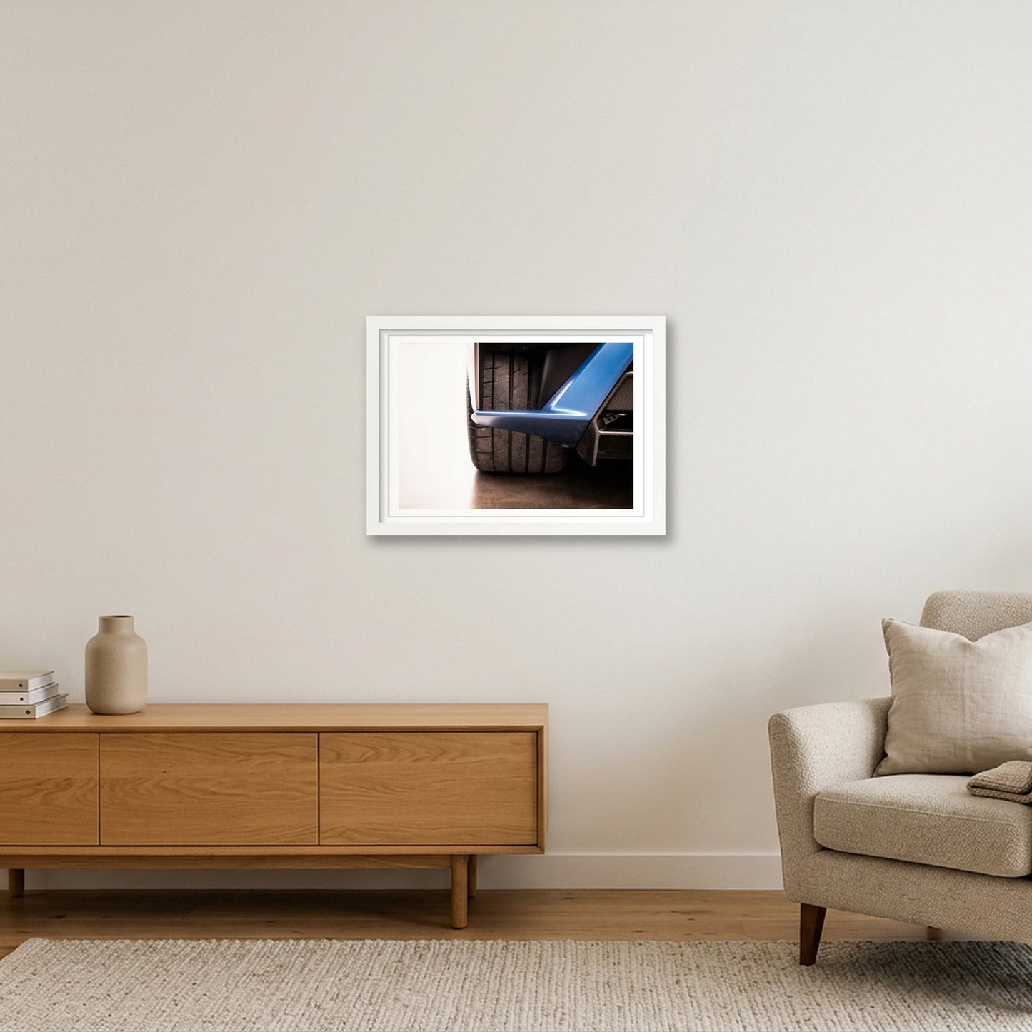 Fatback & Low Slung — A3 (42×30cm, 17×12") White Frame