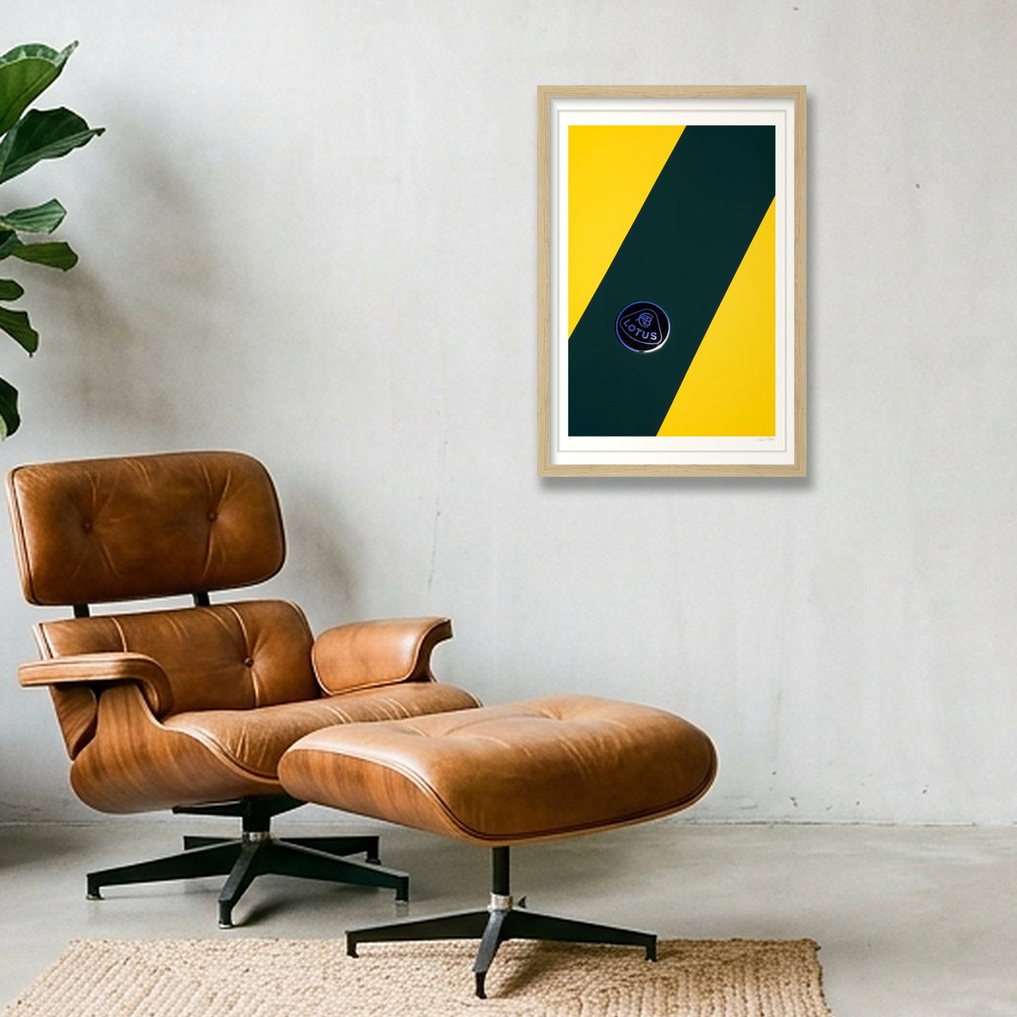 The Bee Careful  — 30×45cm, 12×18" Oak Frame