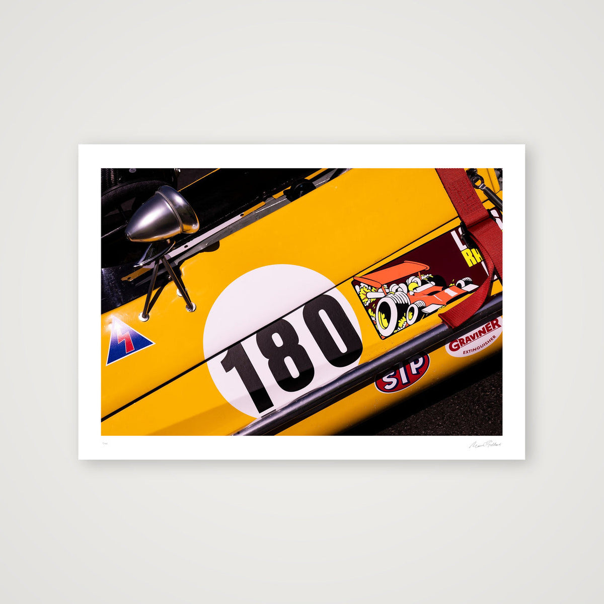 One Hunded and Eighty — A4 (30×21cm, 12×8") Print only