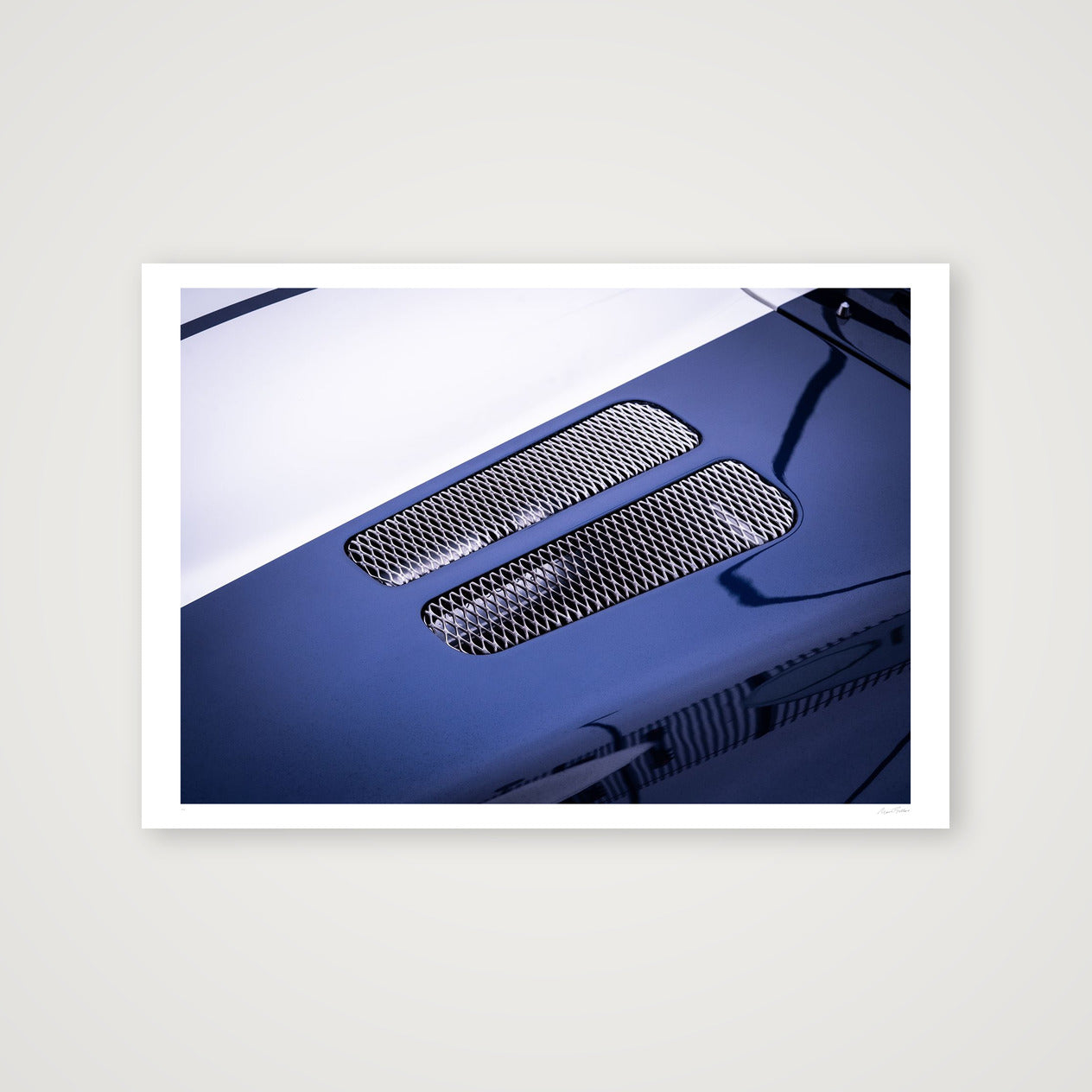 Blue Venom — 100×70cm, 39×28" Print only