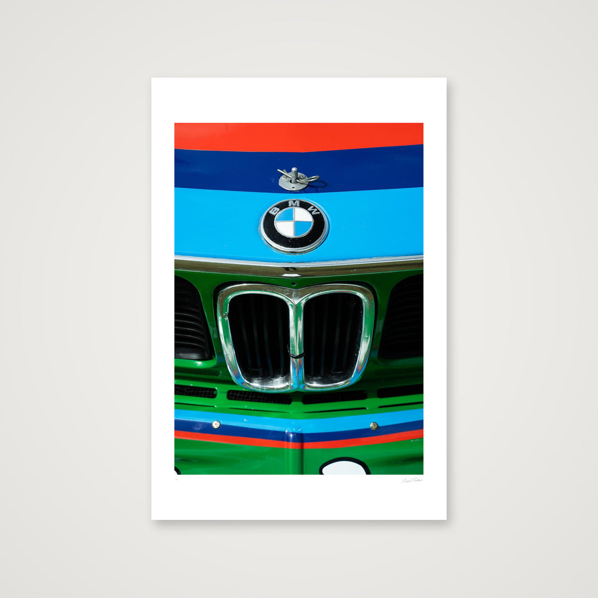 A Nose Ahead - BMW — 30×45cm, 12×18" Print only