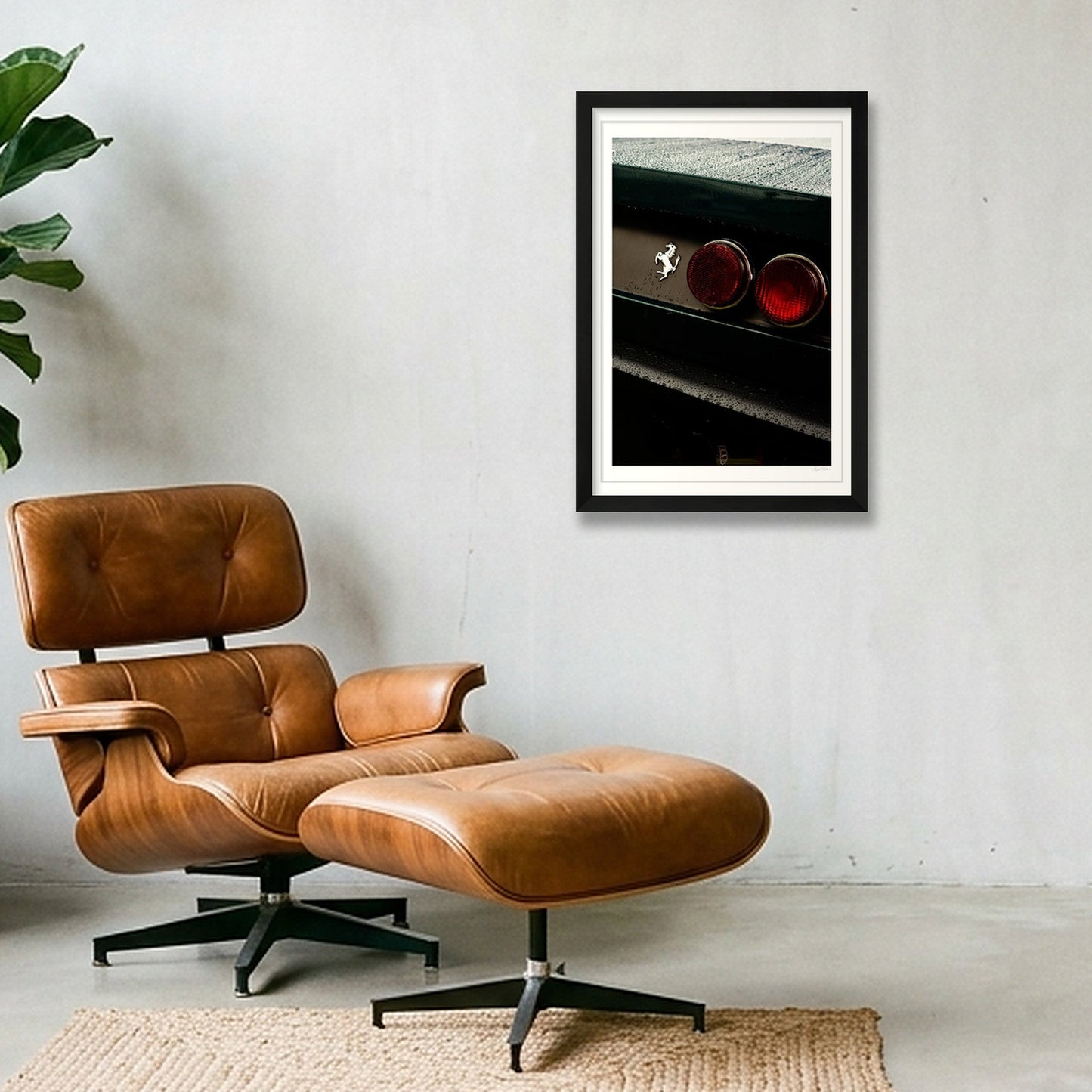 Natural Prancer  — 30×45cm, 12×18" Black Frame