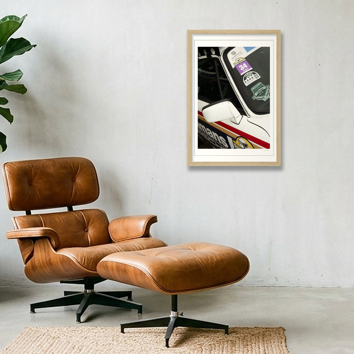 Into the Sahara — 30×45cm, 12×18" Oak Frame
