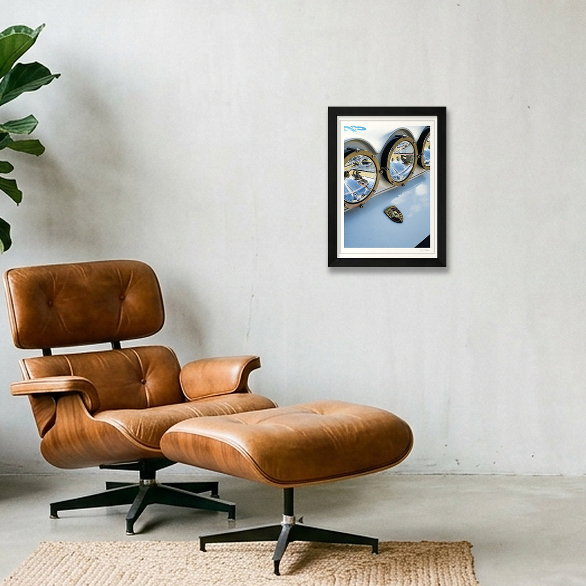 Eyes on Dakar — A4 (21×30cm, 8×12") Black Frame