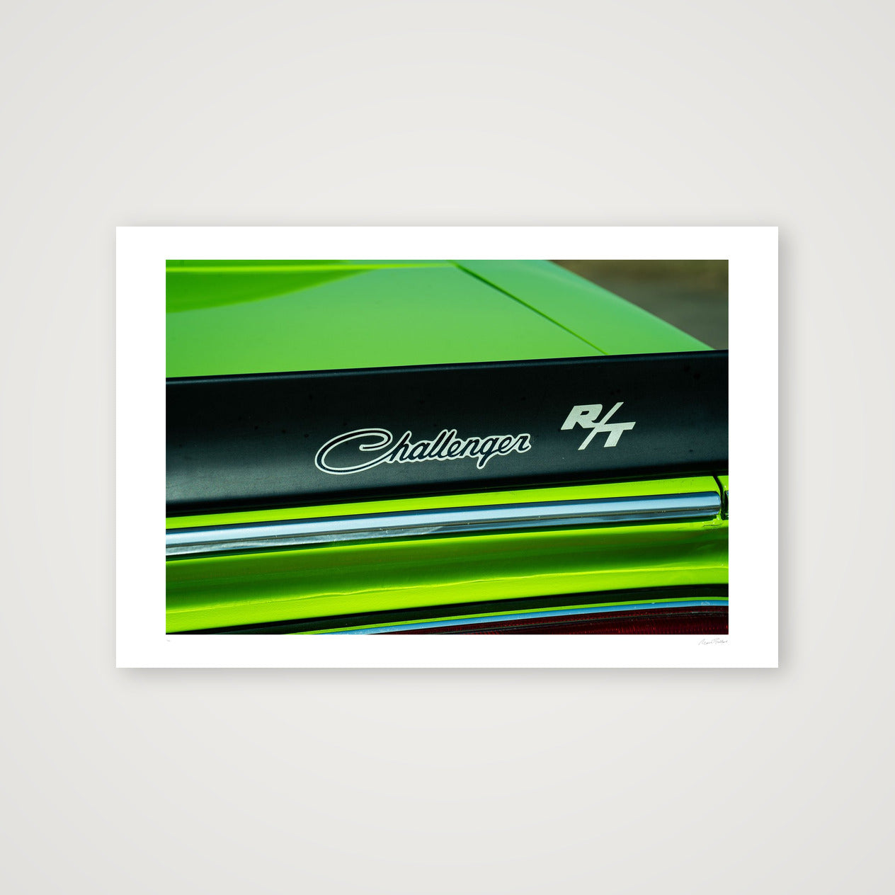 Lime_Challenger — 60×40cm, 24×16" Print only